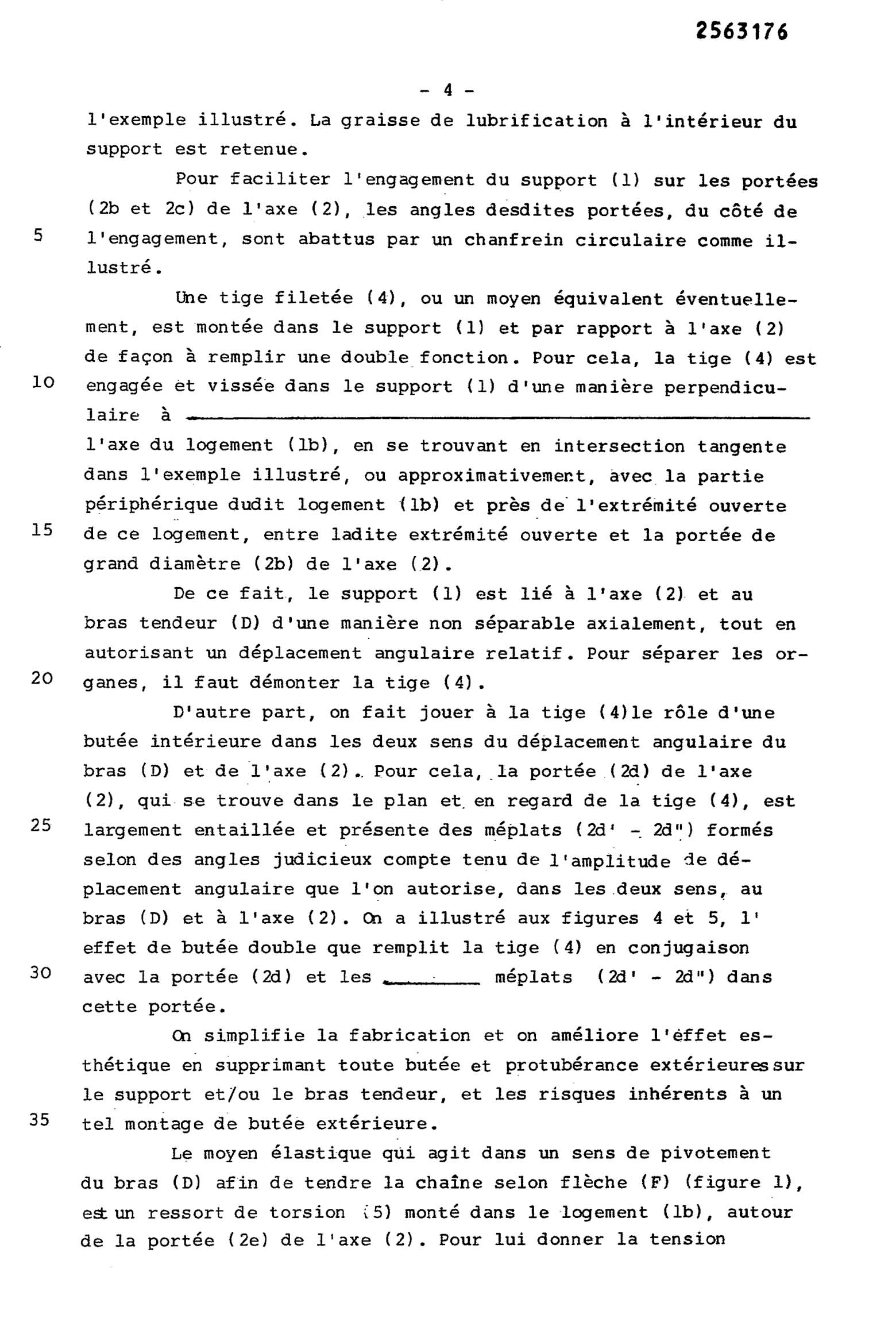 French Patent 2,563,176 - Simplex scan 005 main image