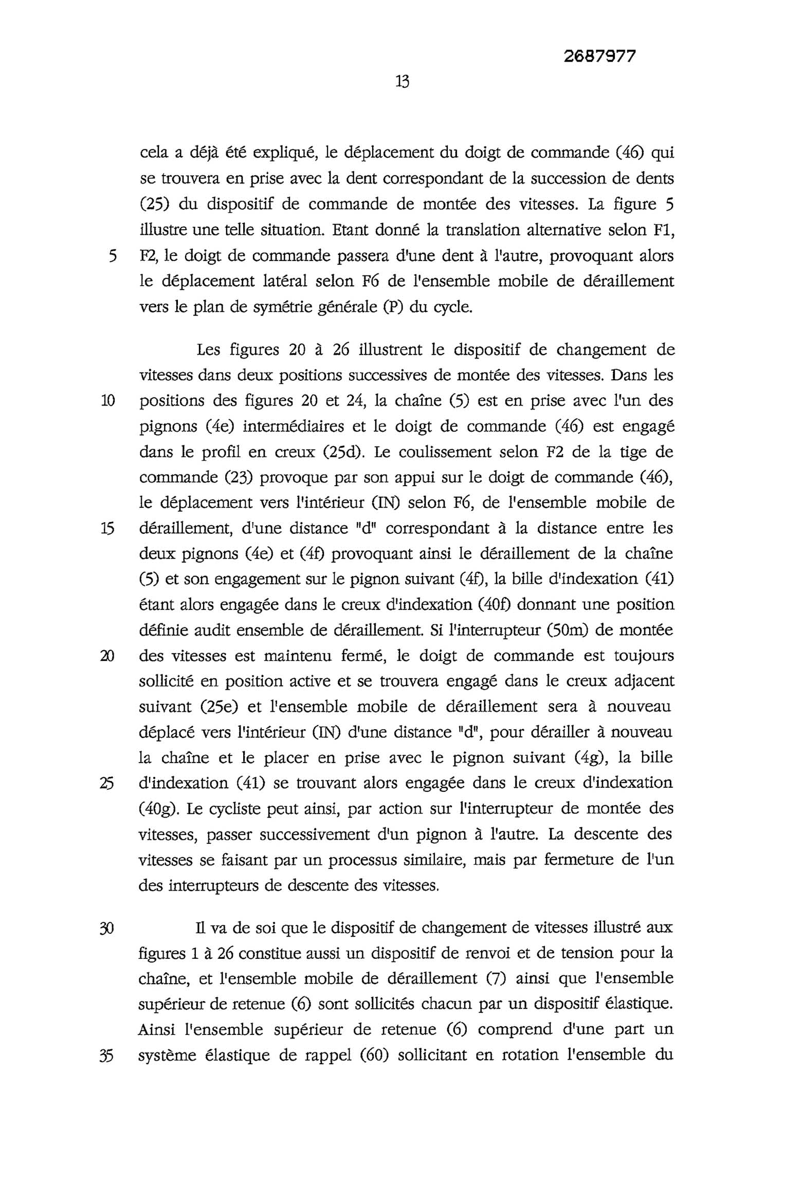 French Patent 2,687,977 - MAVIC scan 14 main image