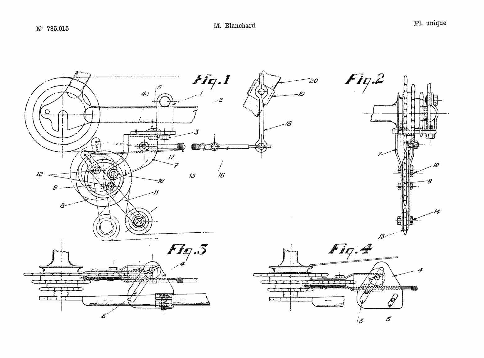 French Patent 785,015 - BGA Velectrik scan 3 main image