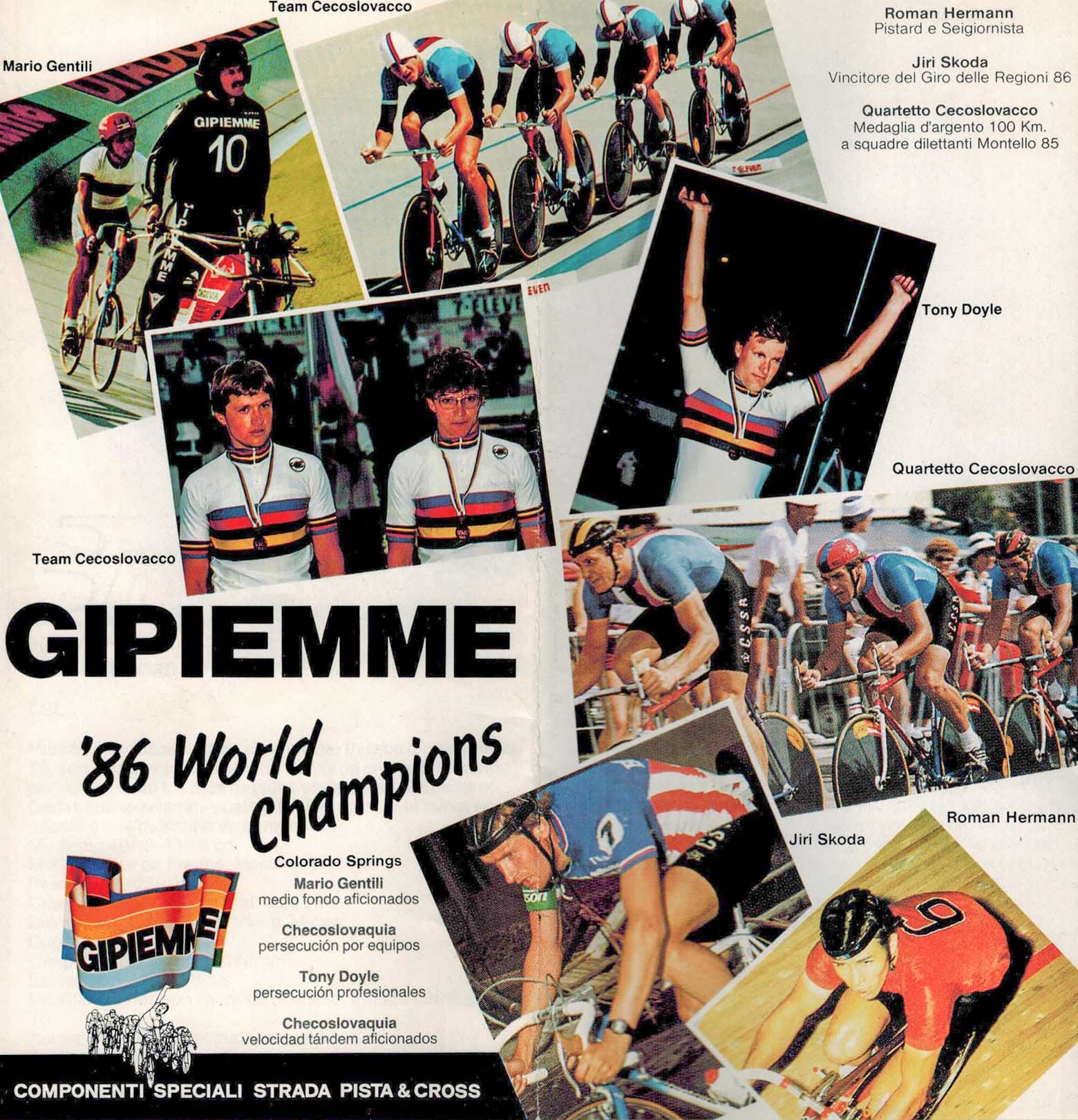 Gipiemme '86 World Champions - scan 001 main image