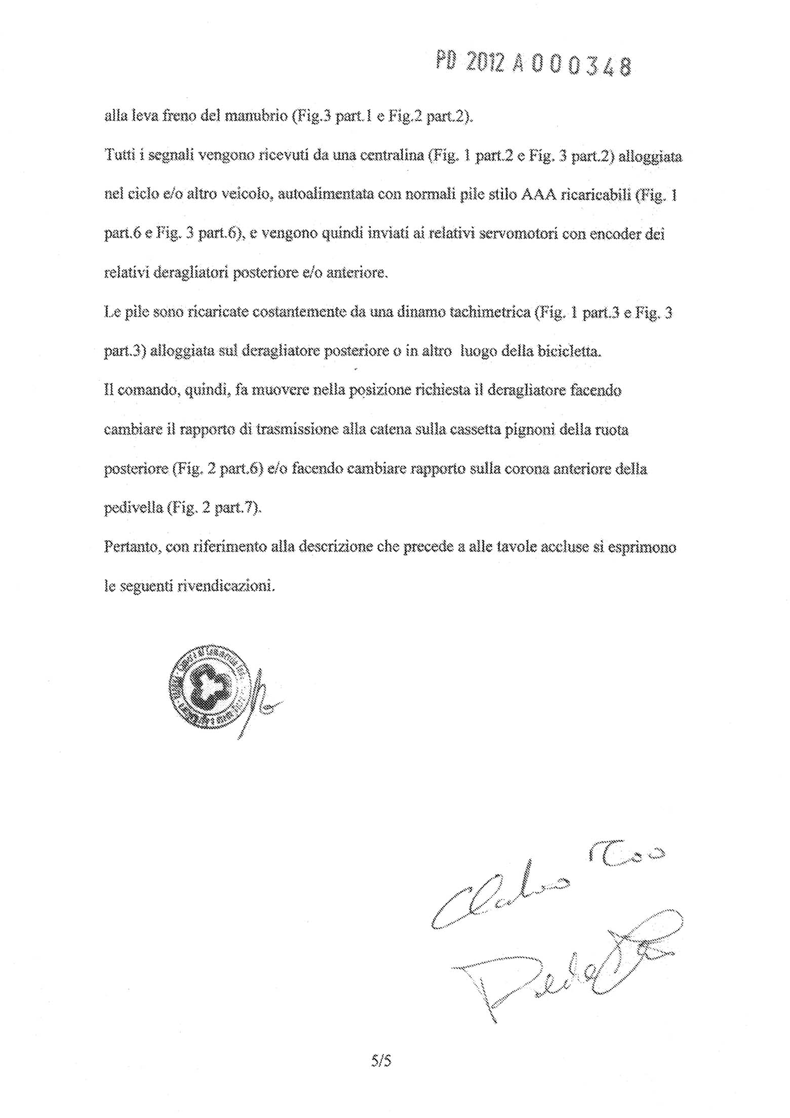 Italian Patent 2012 A000348 - Tiso main scan 06 image