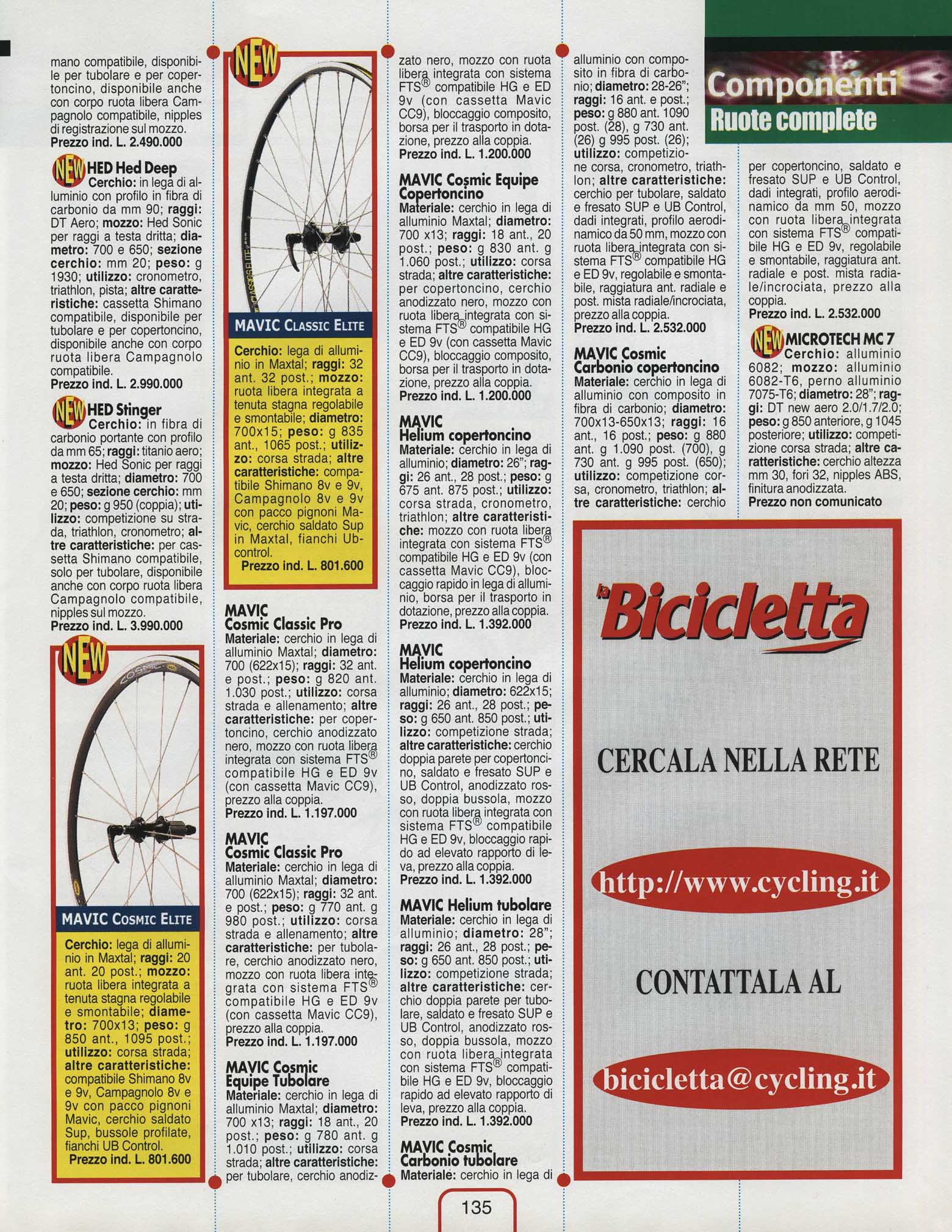 La Bicicletta Guida 99 - Componenti scan 43 main image