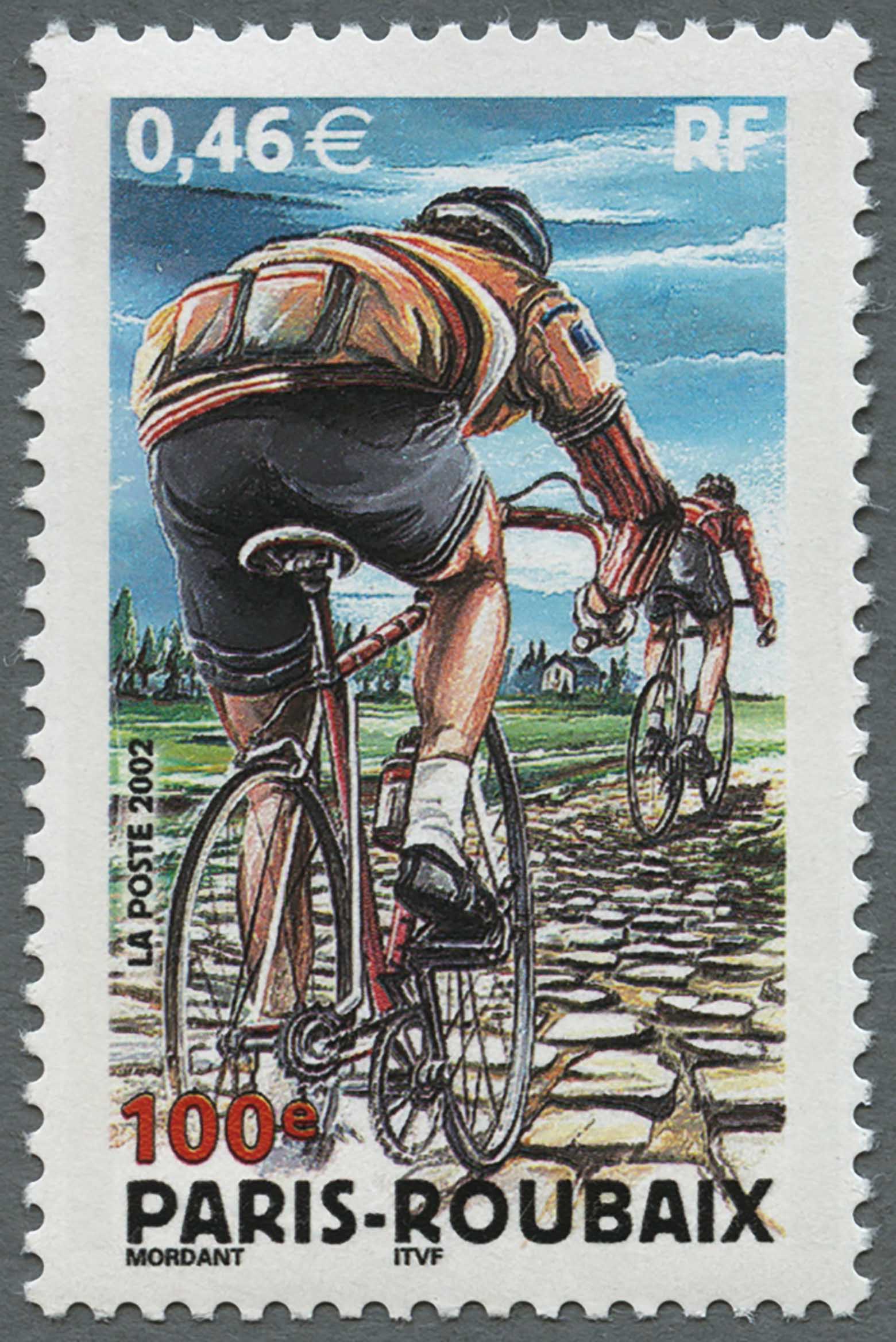 La Poste - Paris-Roubaix stamp main image