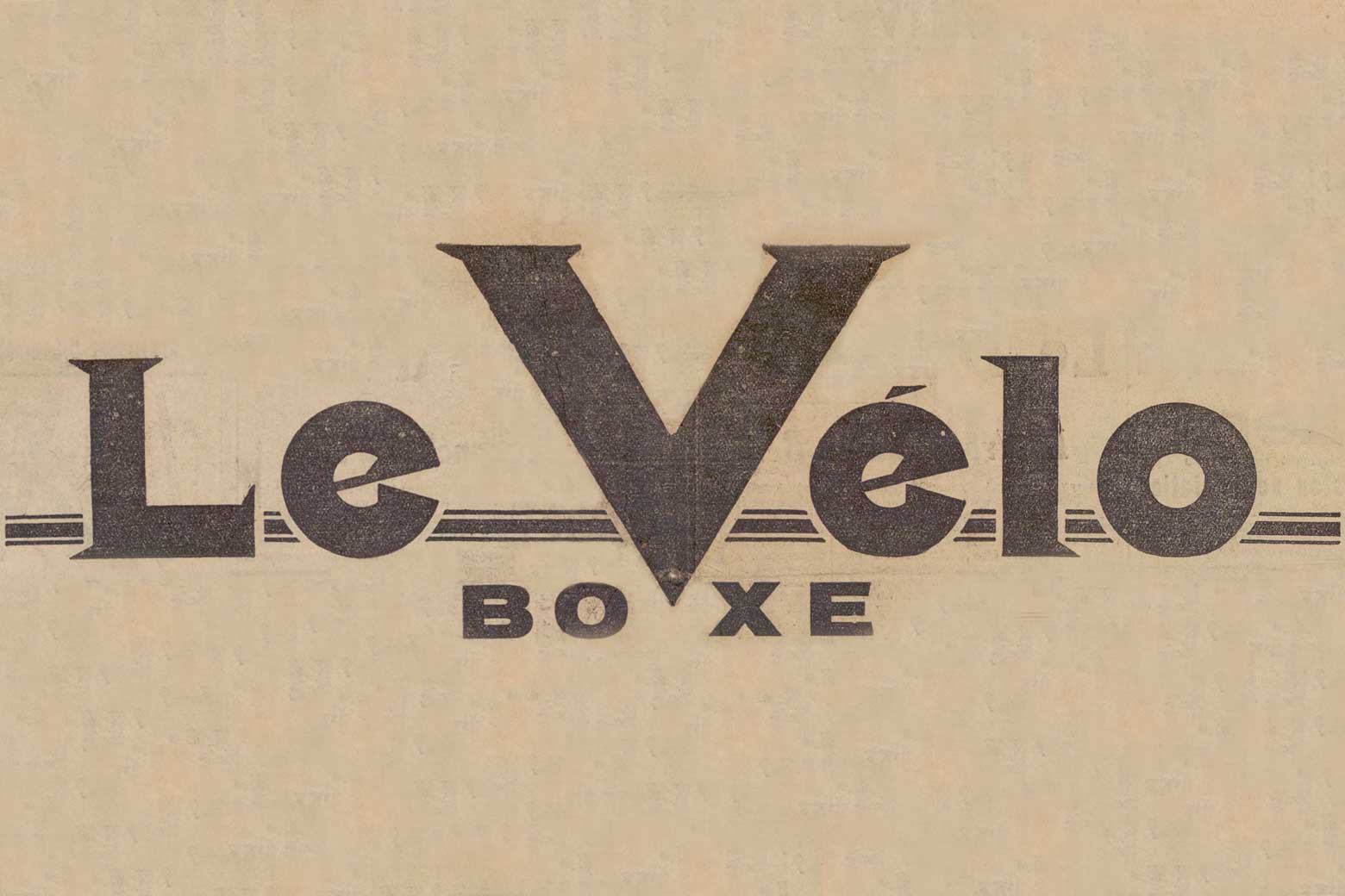 Le Velo Boxe - logo main image