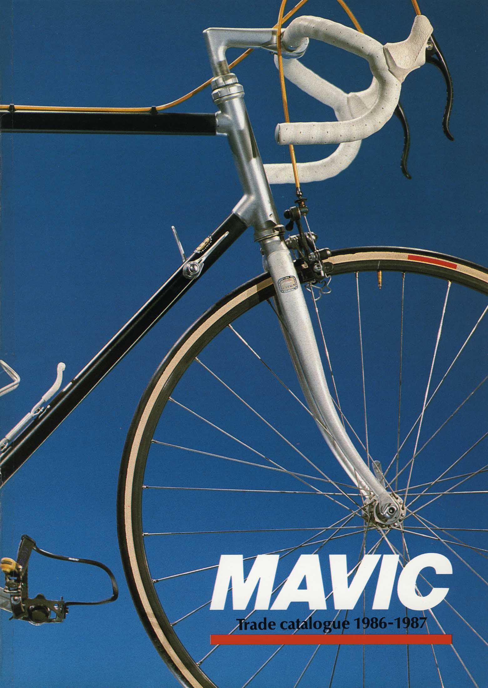 MAVIC - Trade catalogue 1986-1987 front cover main image