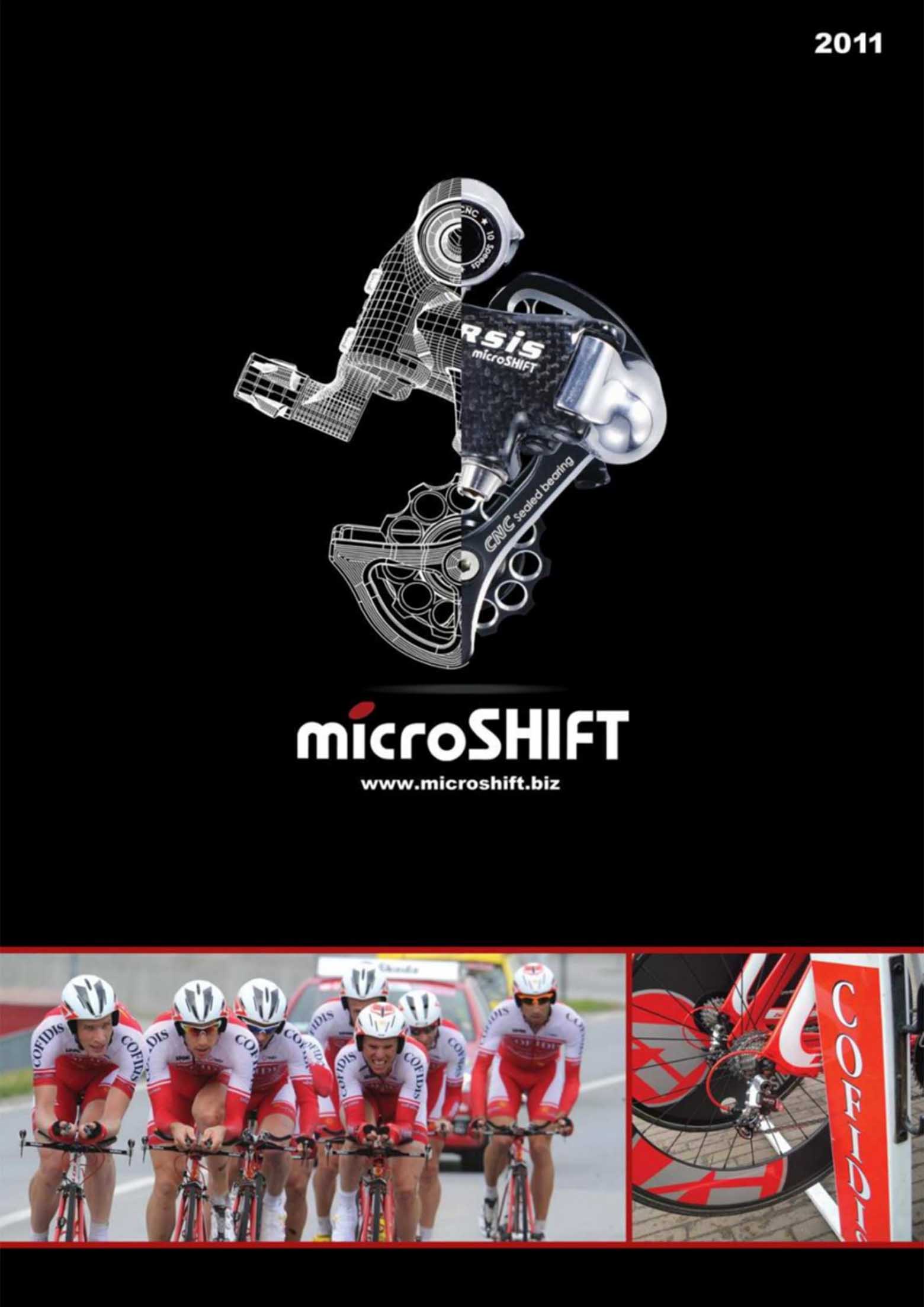 microSHIFT catalogue - 2011 front cover main image