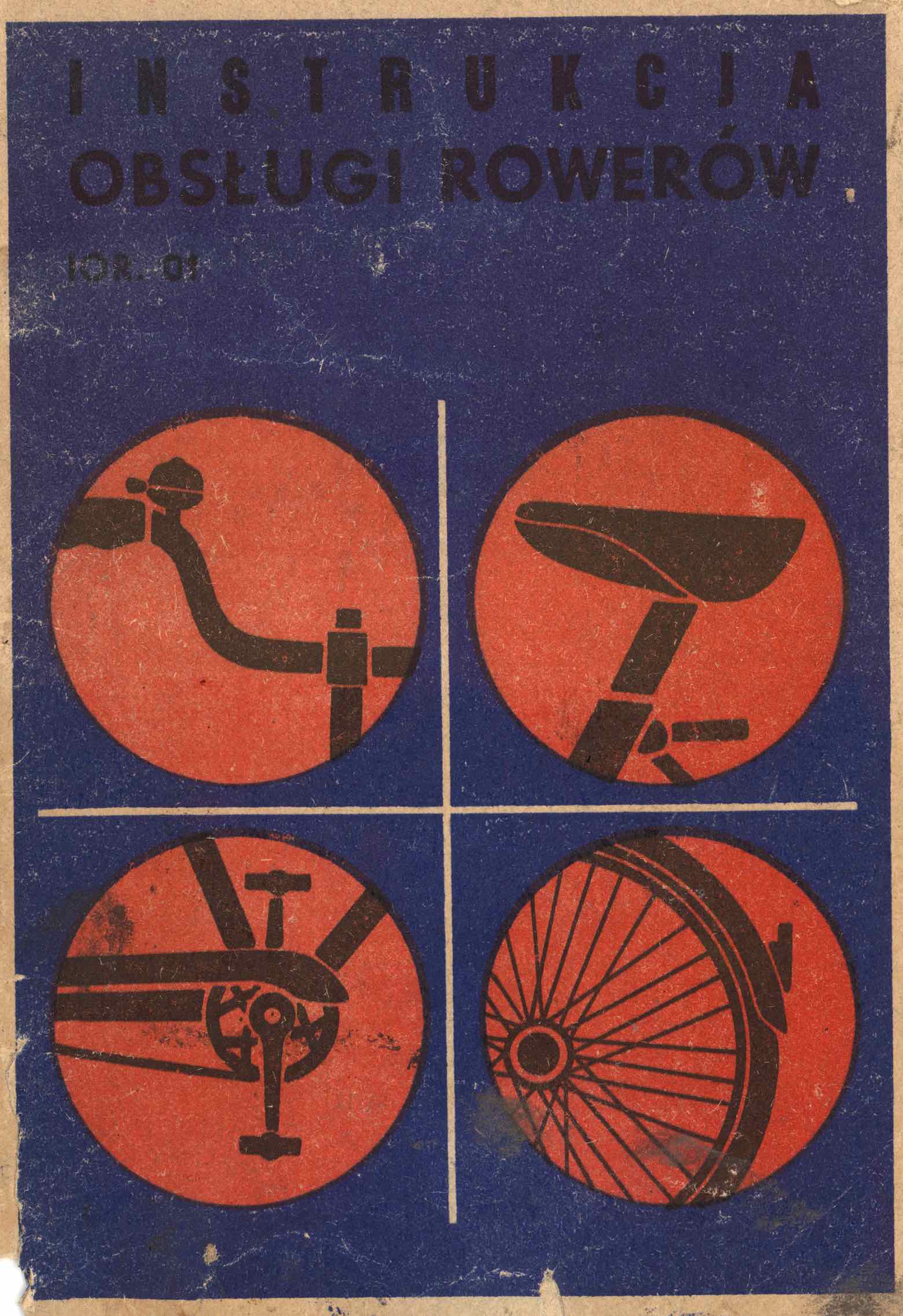 Romet - Instrukcja Obslugi Rowerow 1976 front cover main image