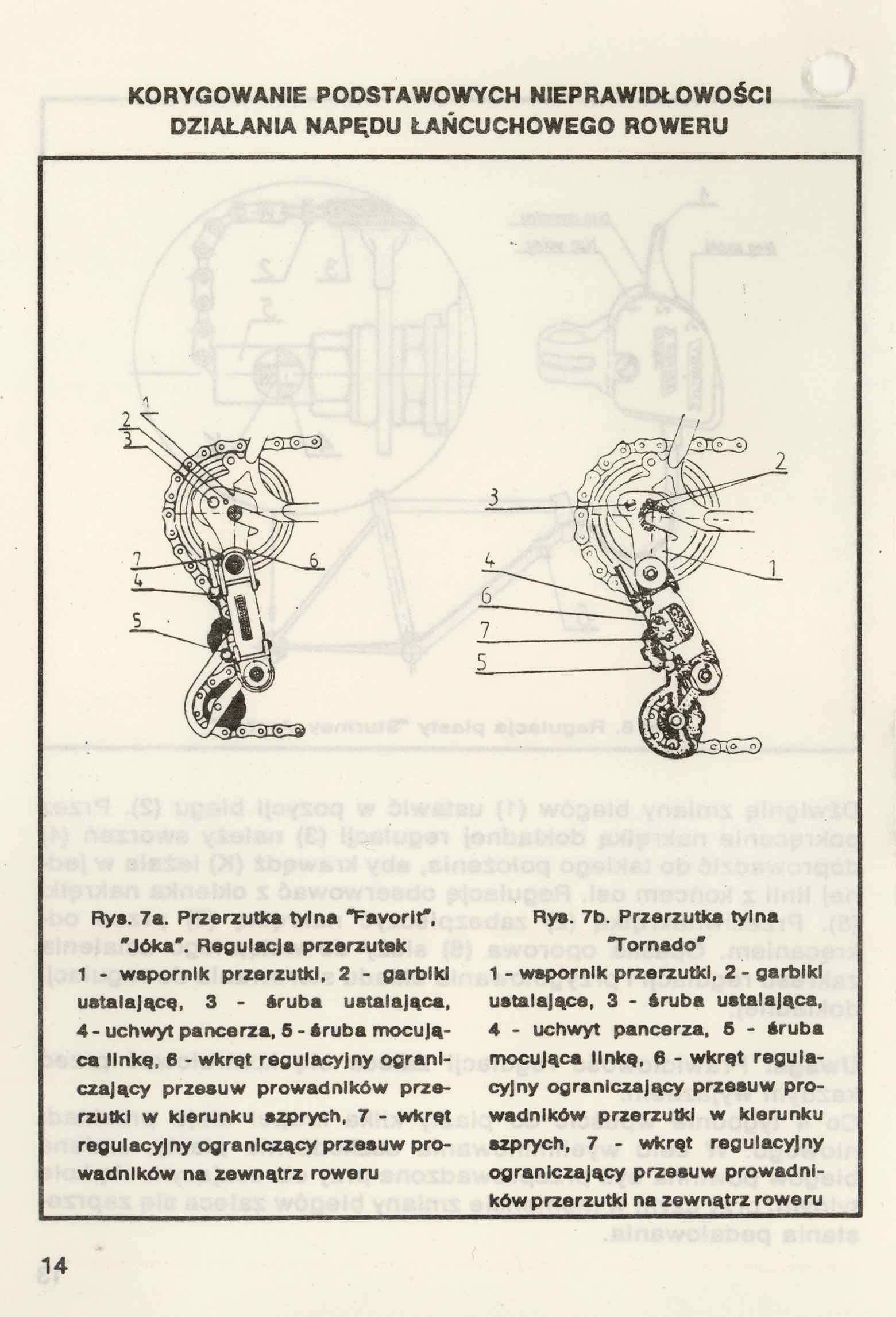 Romet - Instrukcja Obslugi Rowerow 1989? page 14 main image