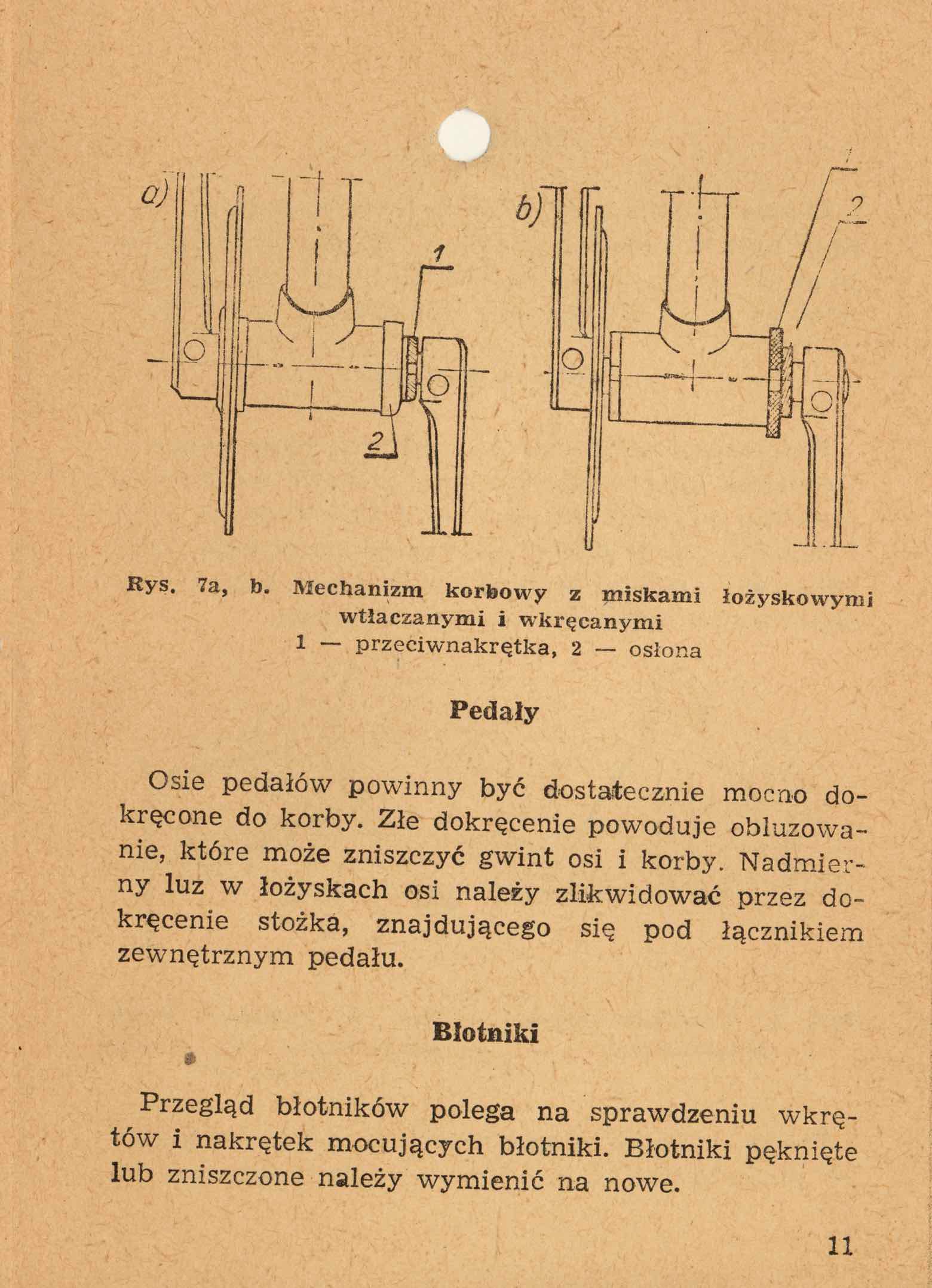 Romet - Instrukcja Obslugi Rowerow (40-72) page 11 main image