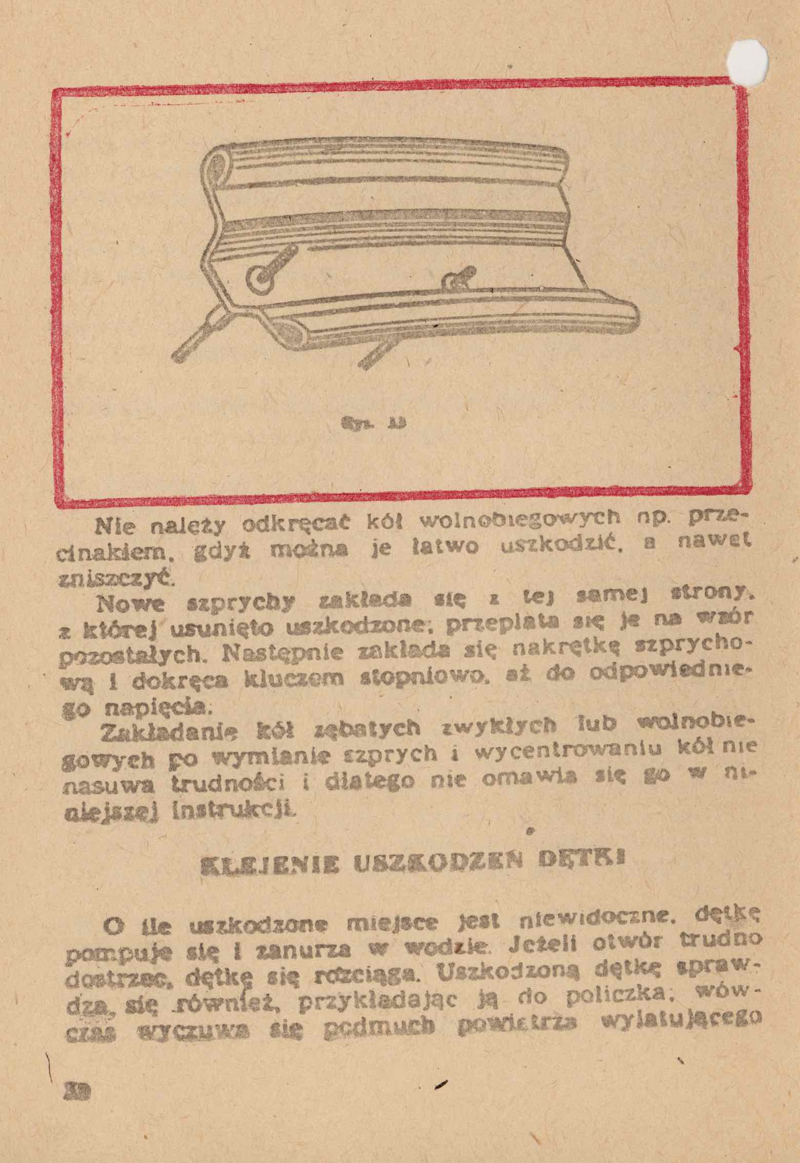 Romet - Rowery Instrukcja Obslugi 1979 page 38 main image