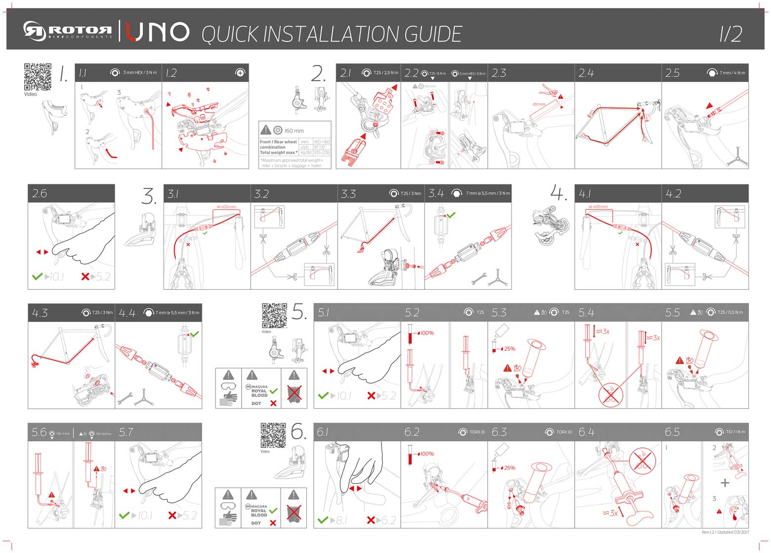 ROTOR - Uno Quick Installation Guide page 01 main image