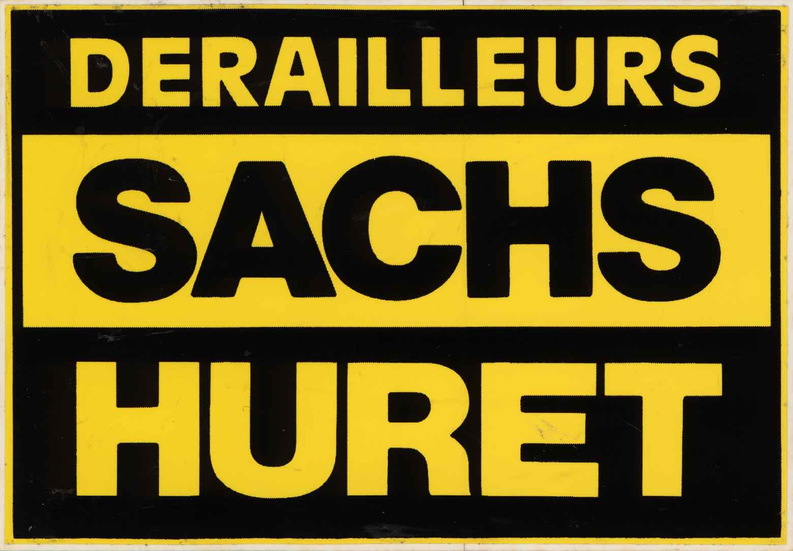 Sachs-Huret - sticker main image