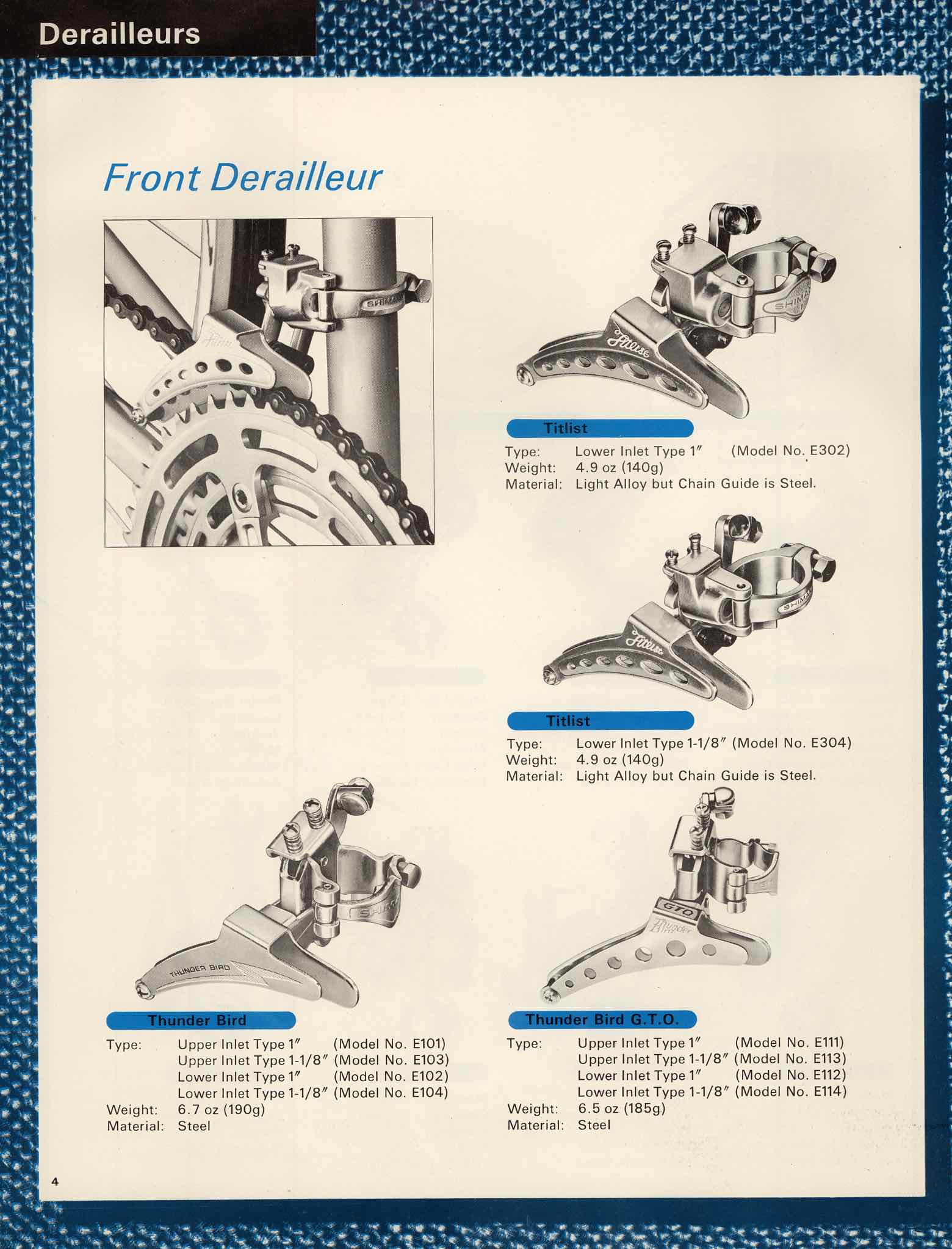 Shimano Bicycle Parts - 72 page 4 main image