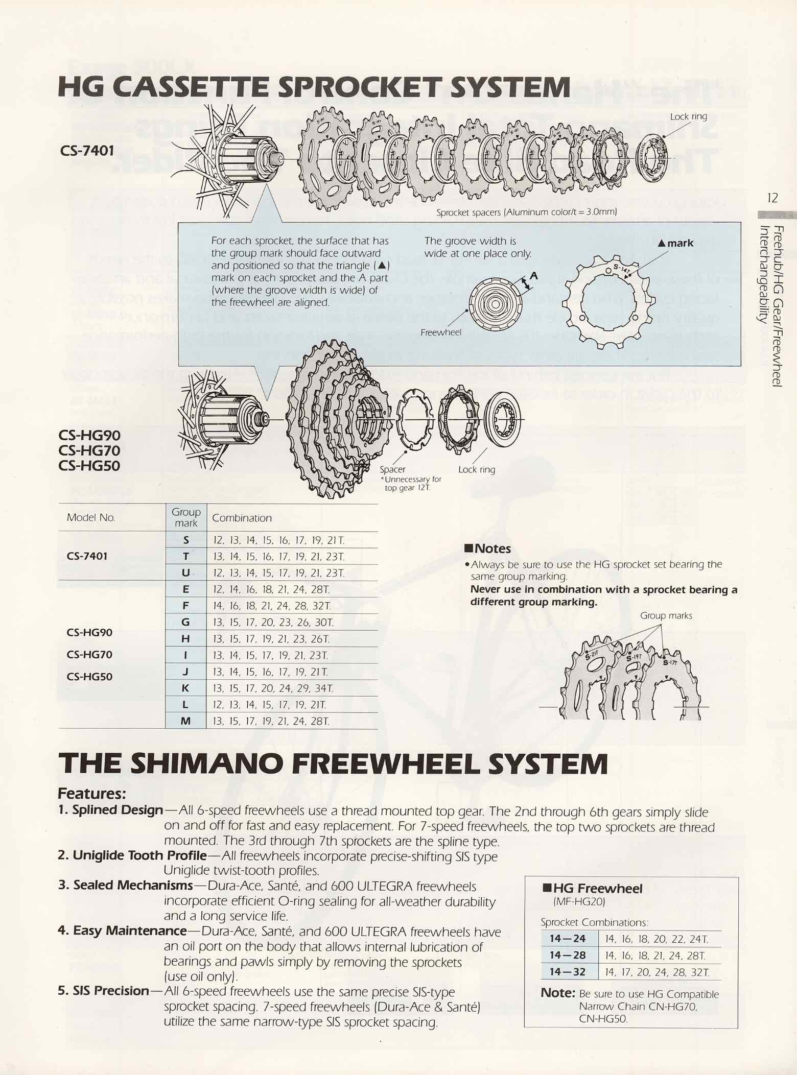 Shimano Bicycle System Component - 91 Page 12 main image