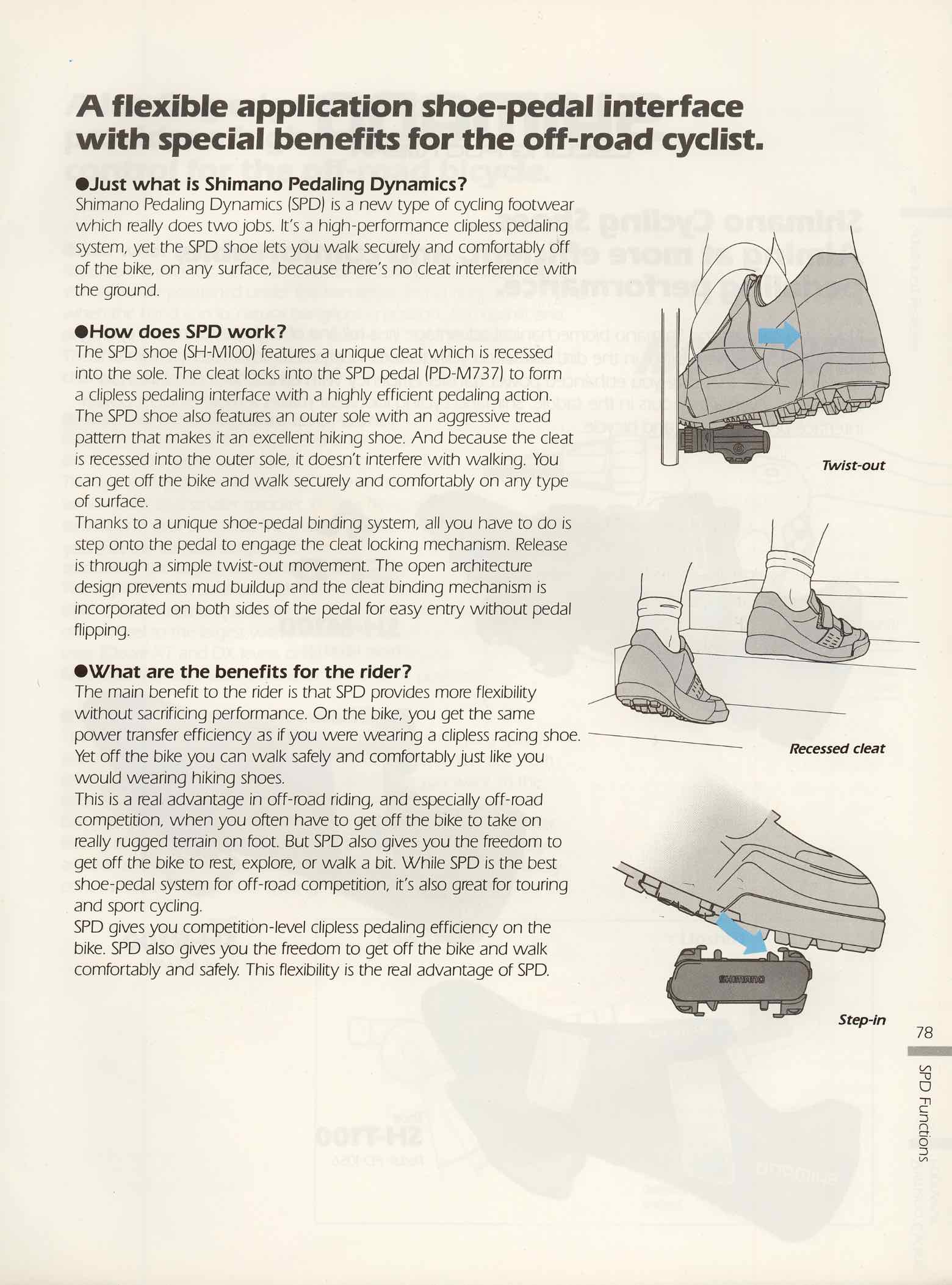 Shimano Bicycle System Component - 91 Page 78 main image
