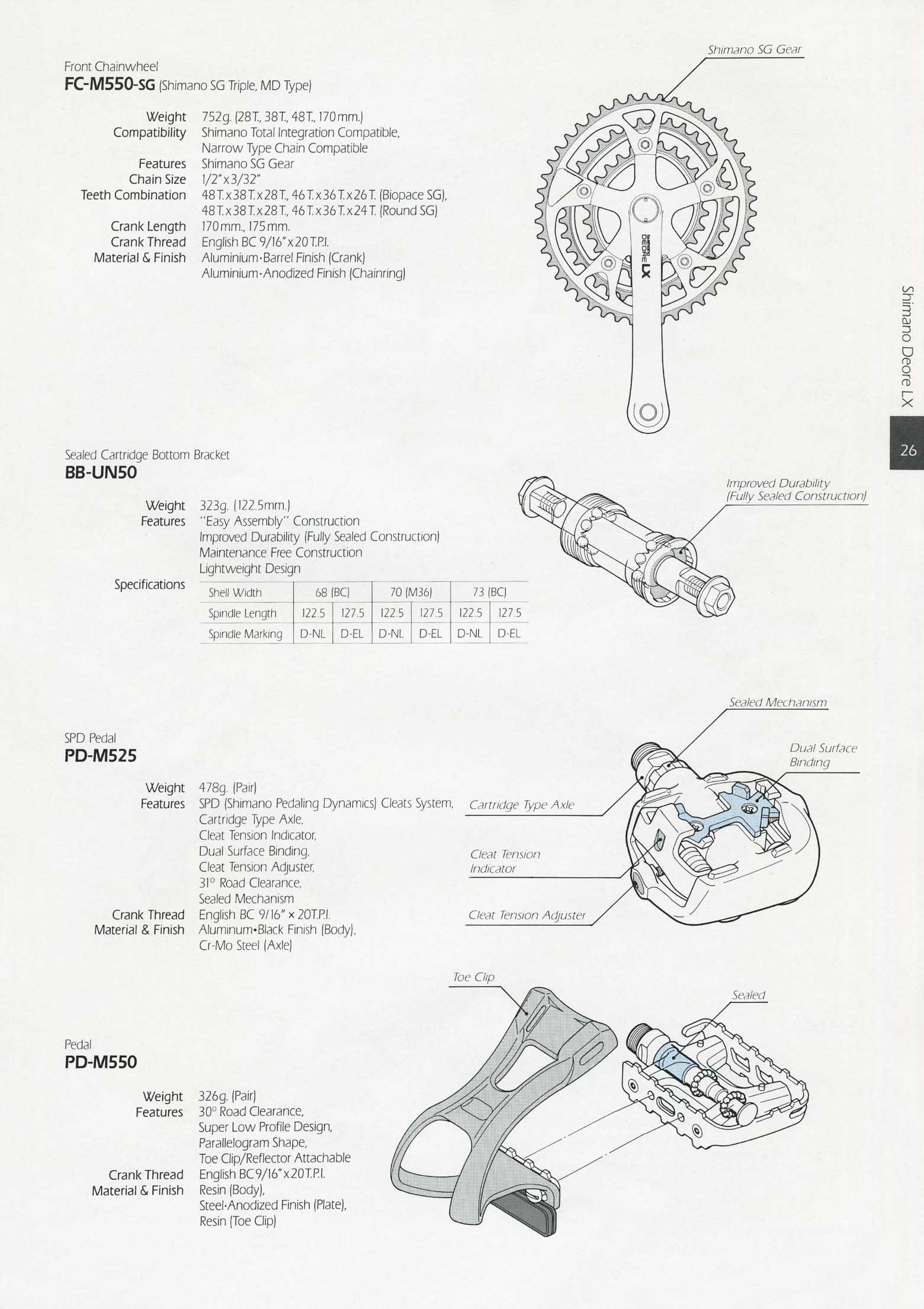 Shimano Bicycle System Component - 92 page 026 main image