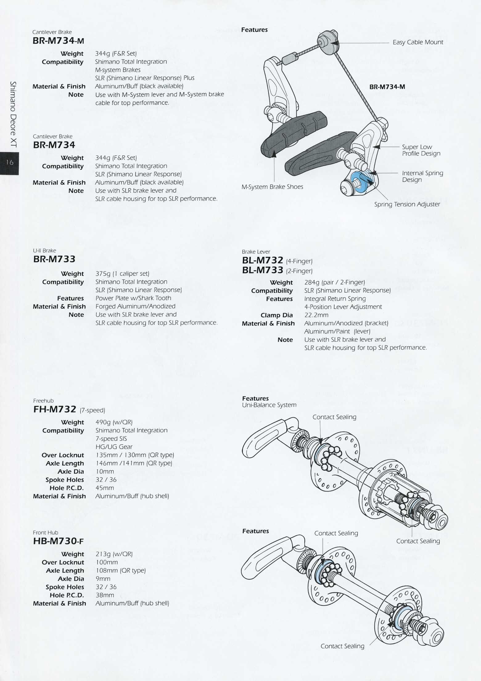 Shimano Bicycle System Components - 93 page 016 main image