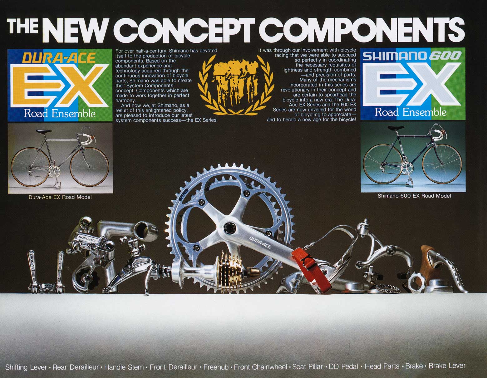 Shimano Bicycle System Components 1981 page 21 main image