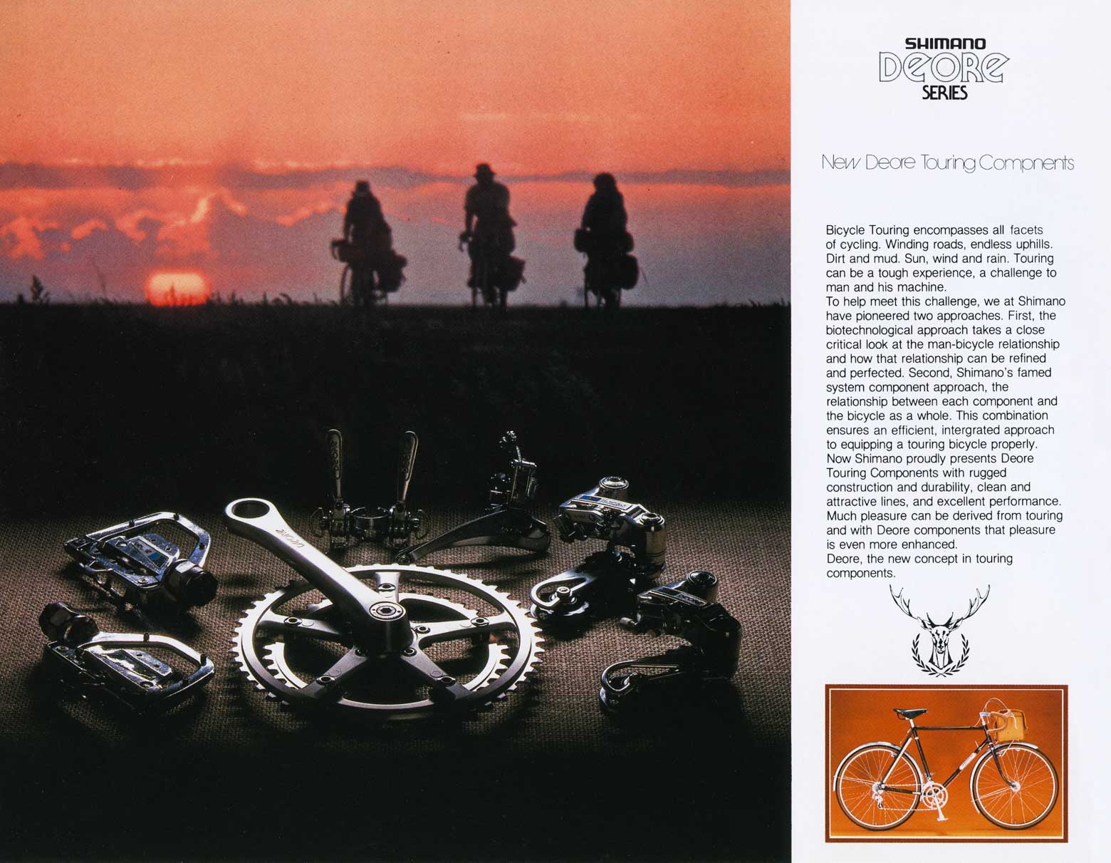 Shimano Bicycle System Components 1981 page 33 main image