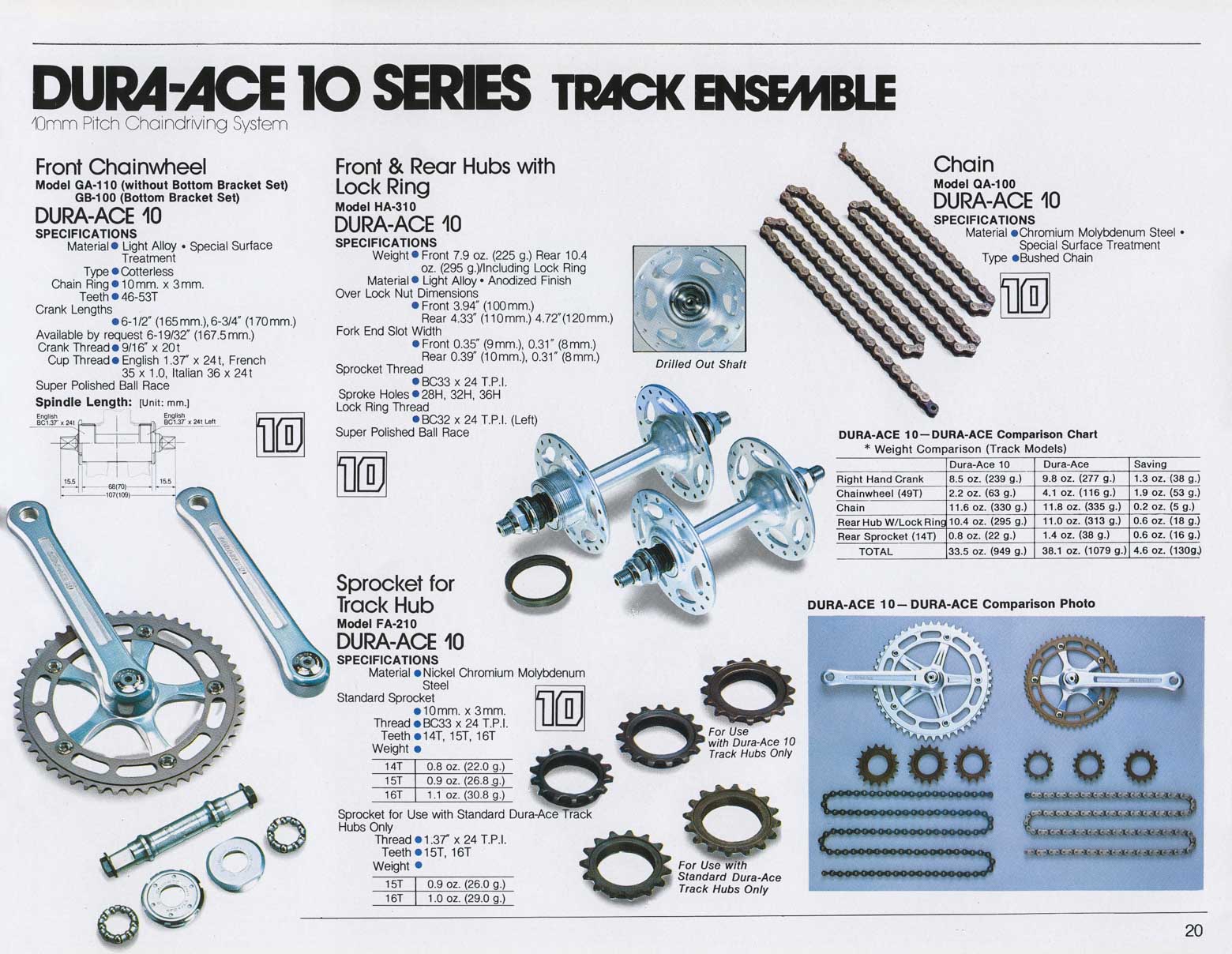 Shimano Bicycle System Components (December 1978) page 20 main image