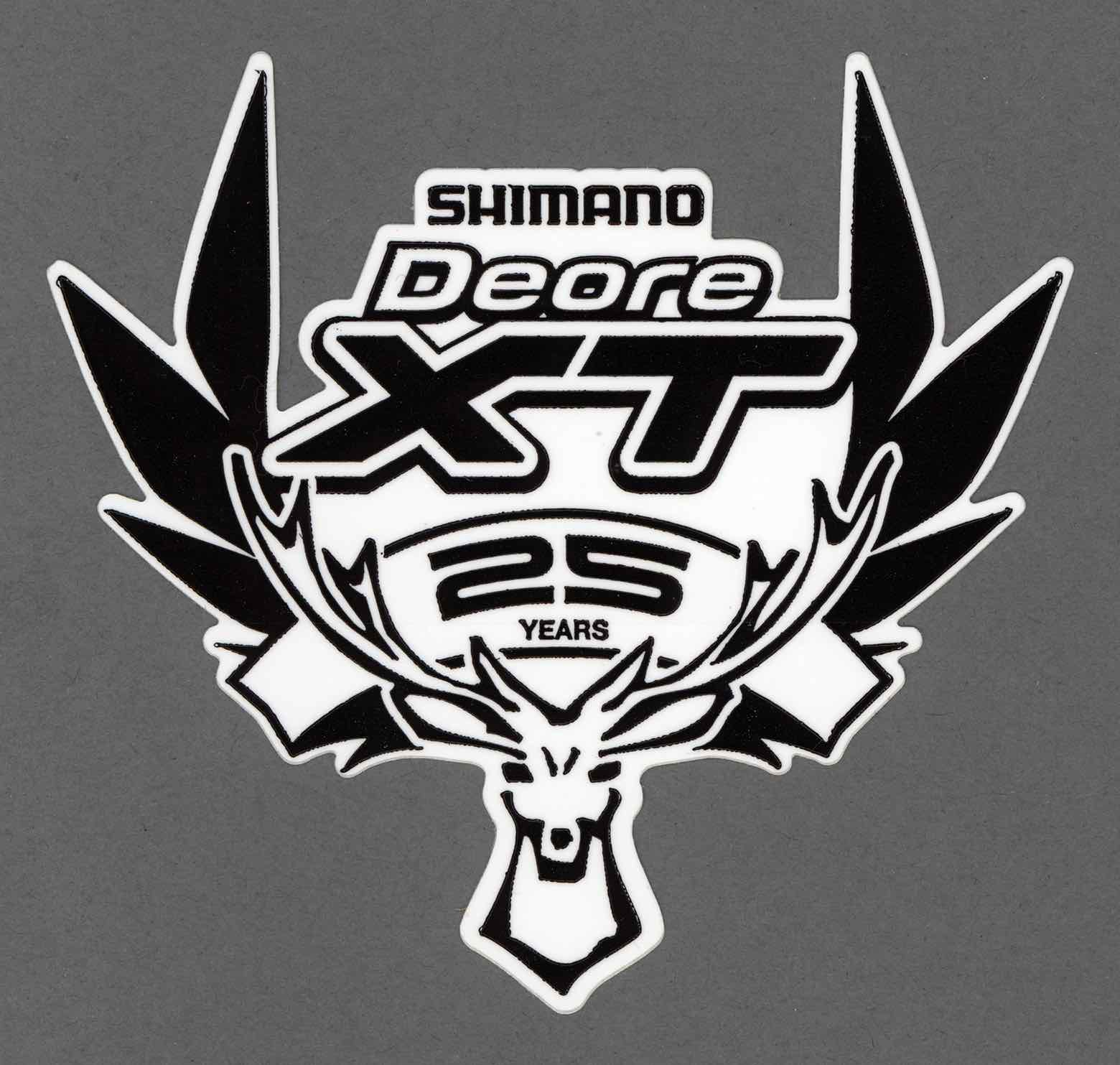 Shimano Deore XT 25 Years - sticker main image