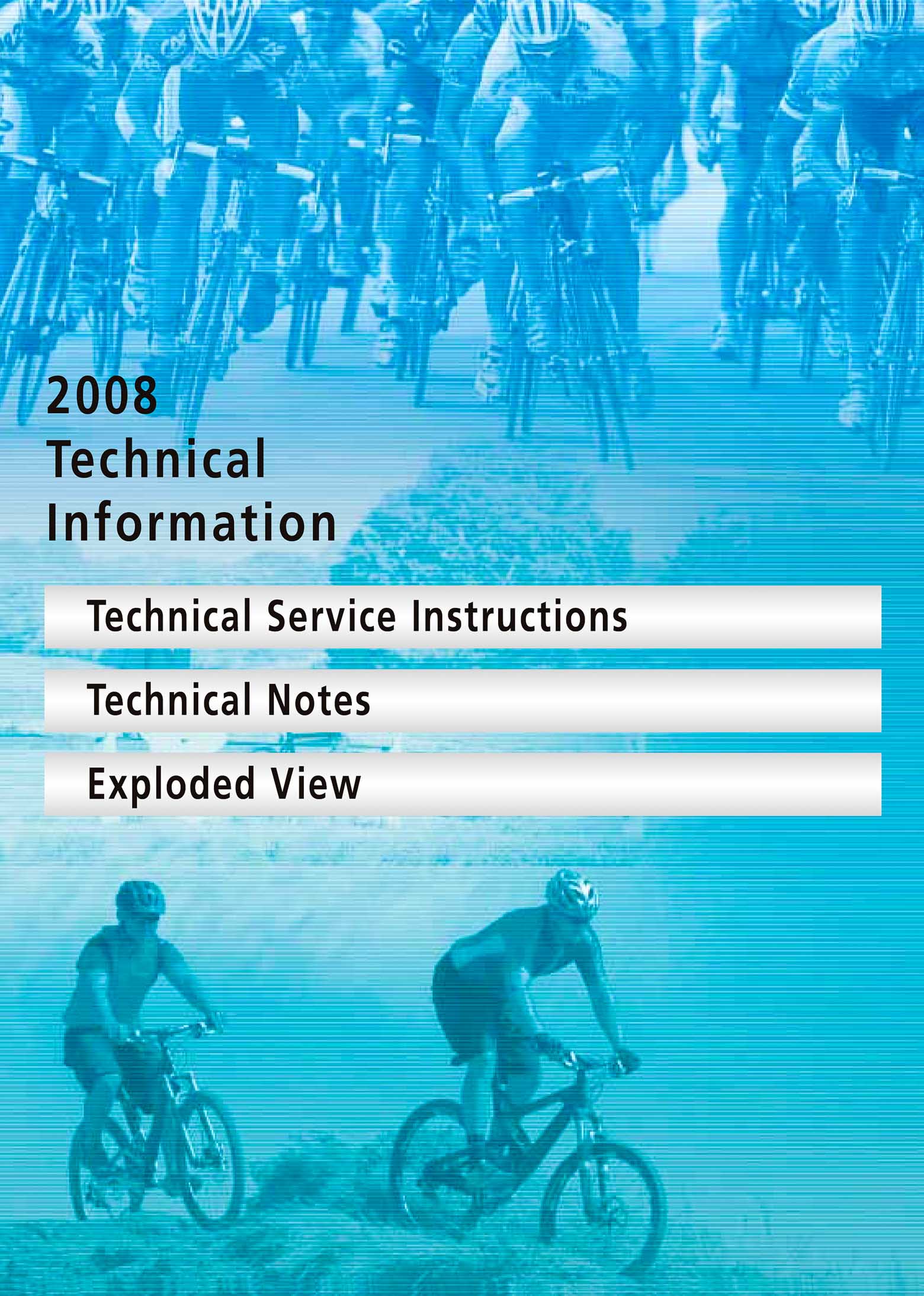 Shimano Technical Information - 2008 image 01 main image