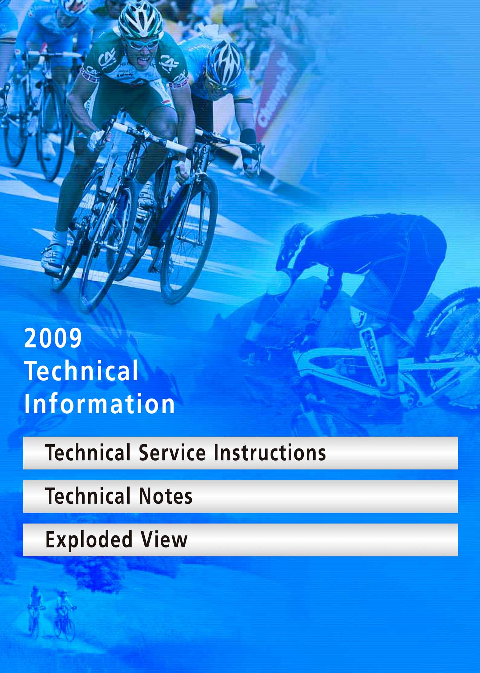 Shimano Technical Information - 2009 image 01 main image