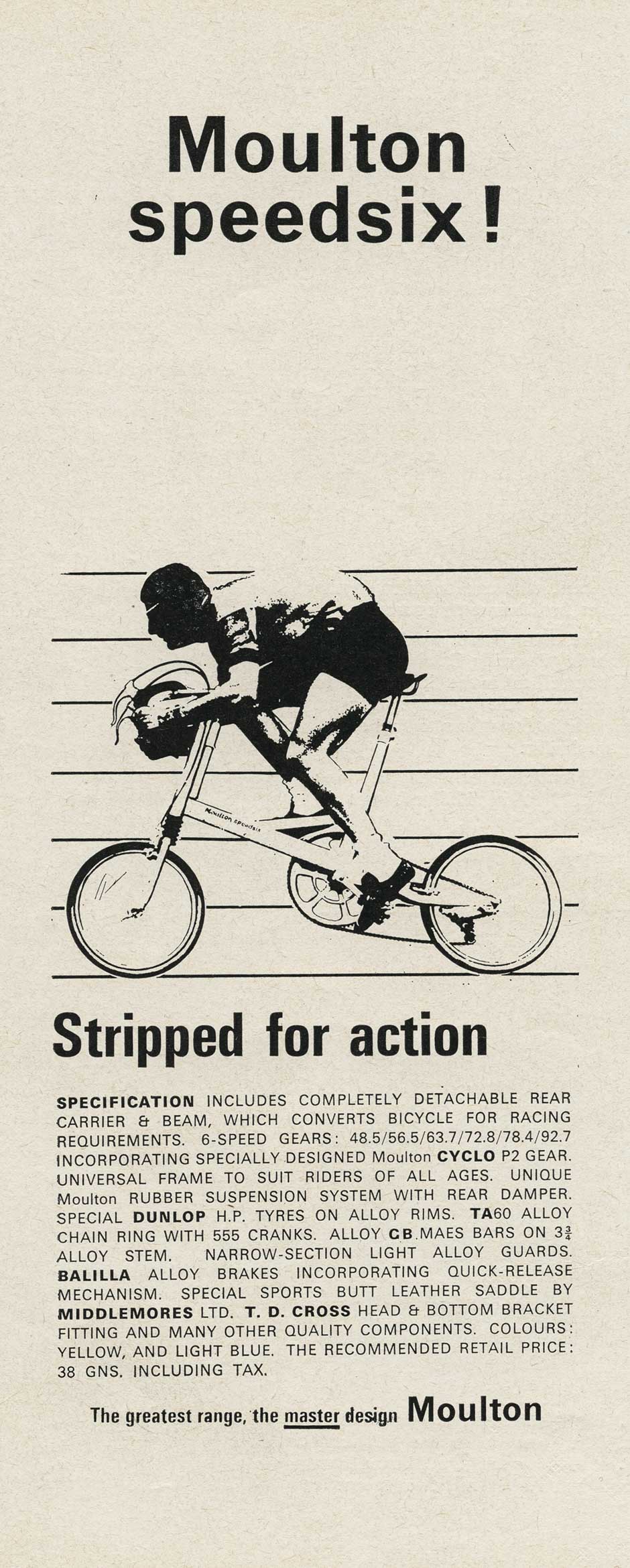 Sporting Cyclist October 1965 Moulton advert 01 main image