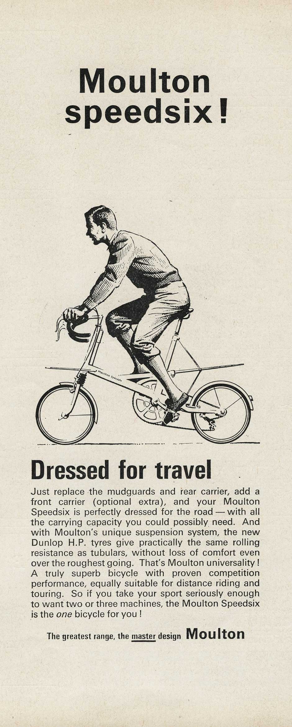 Sporting Cyclist October 1965 Moulton advert 02 main image