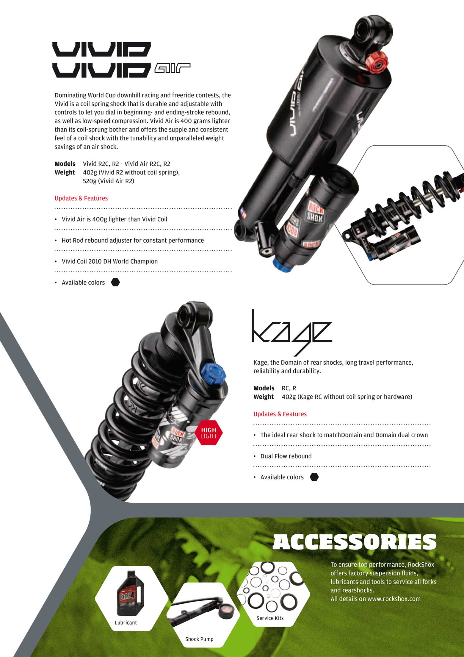 SRAM 2012 Product Collections page 097 main image
