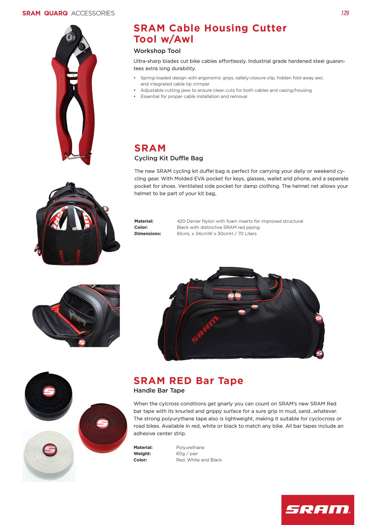 SRAM 2014 Product Collections page 129 main image