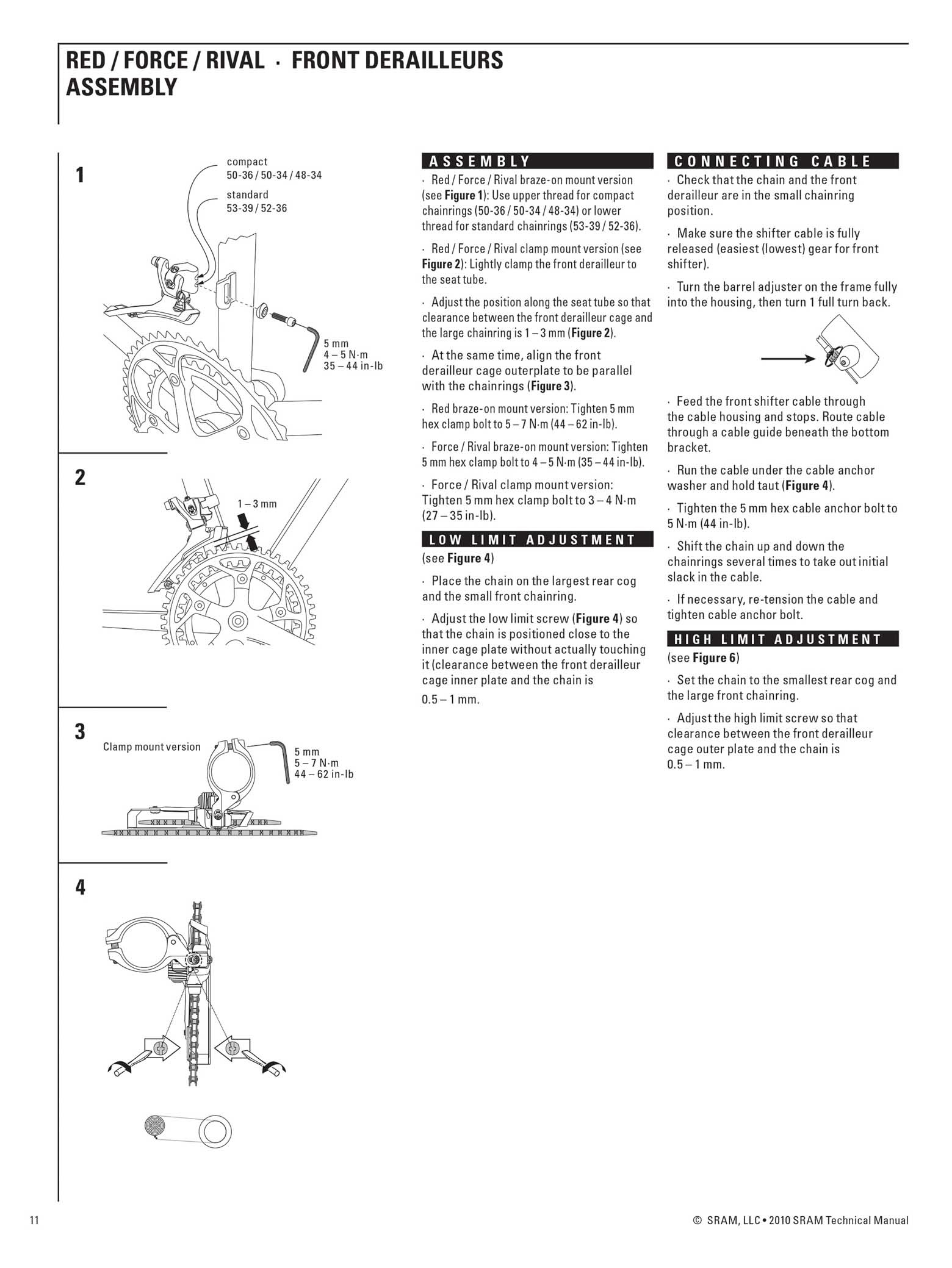 SRAM Technical Manual 2010 page 011 main image