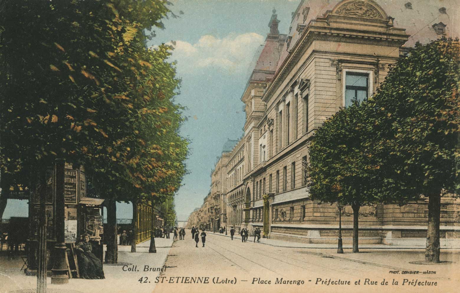St-Étienne - postcard scan 1 main image