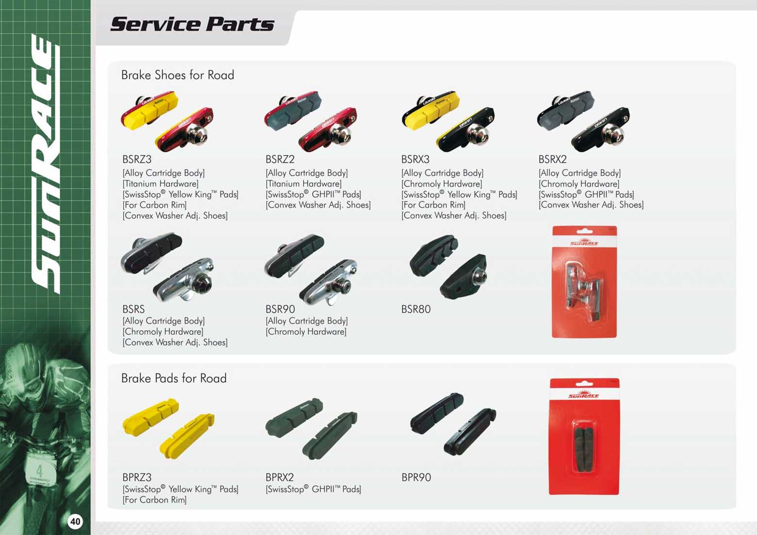 SunRace Product Catalogue 2011-2012 page 40 main image