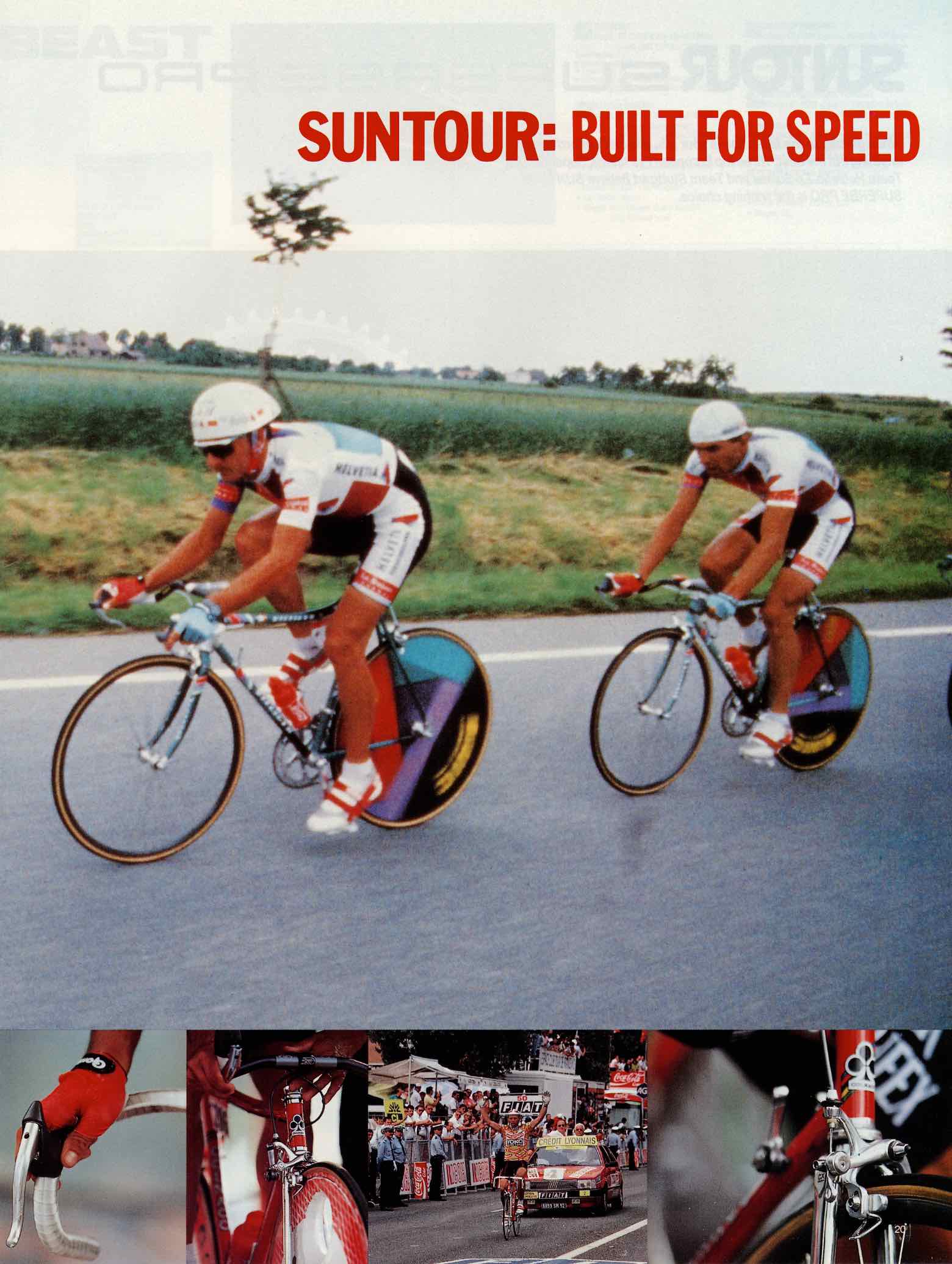 SunTour Bicycle Equipment Catalog 1990 - Page 20 main image