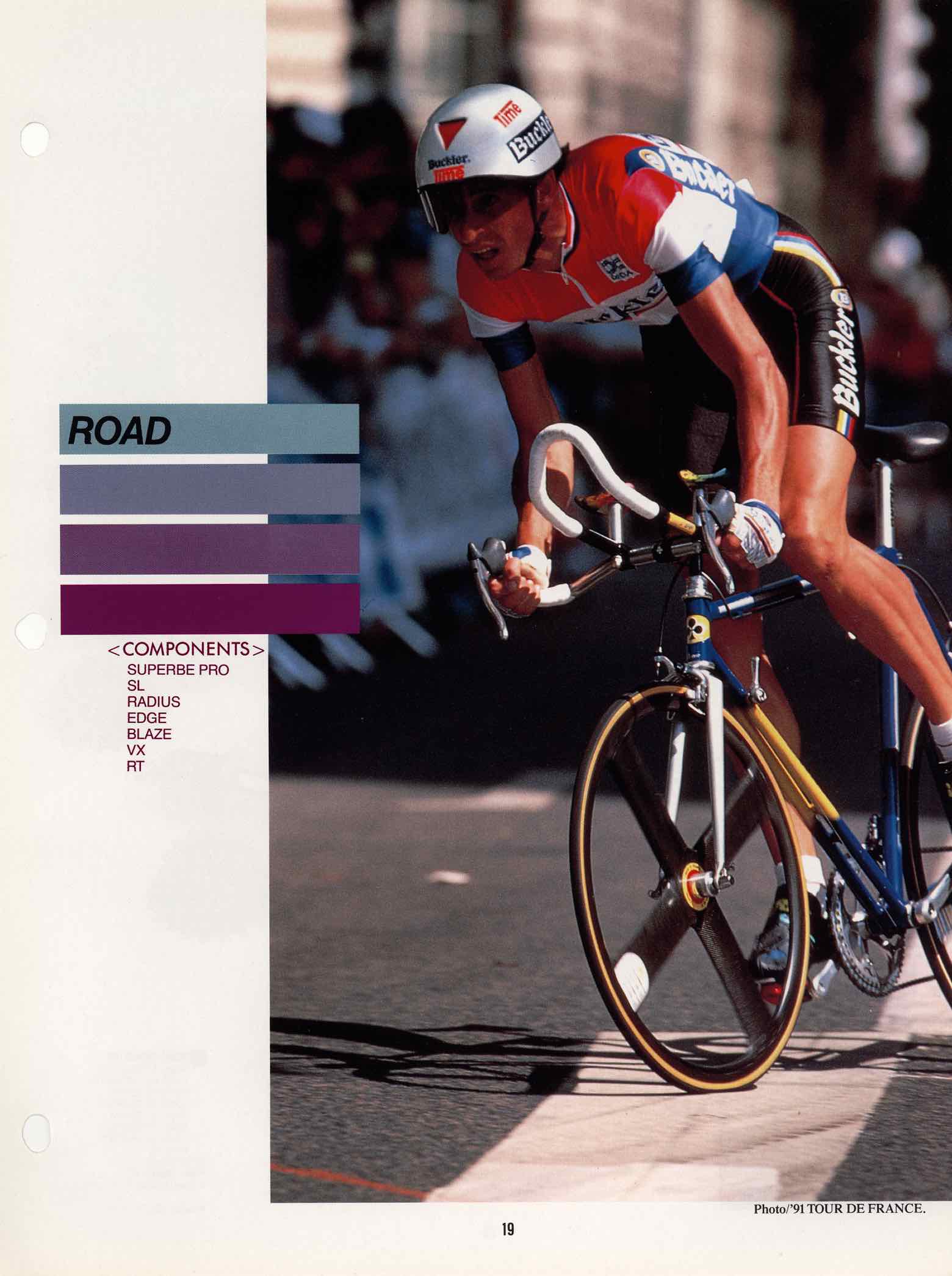 SunTour Bicycle Equipment Catalog 1992 - Page 19 main image