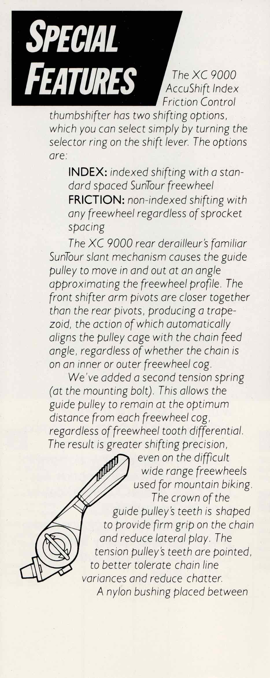 SunTour Product Leaflets - 1987 Scan 28 main image