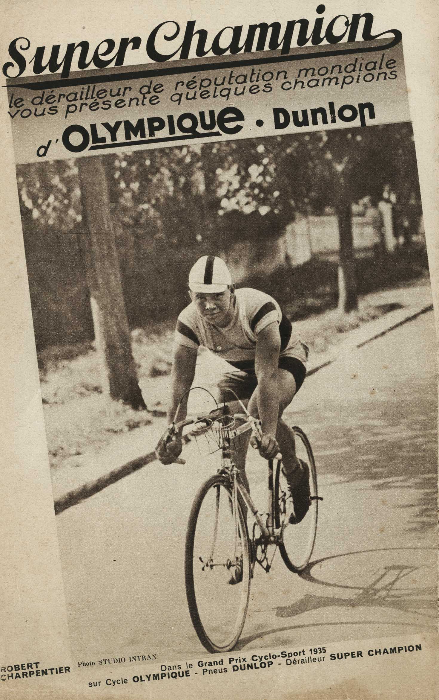 Super Champion - Olympique leaflet 1936 scan 1 main image