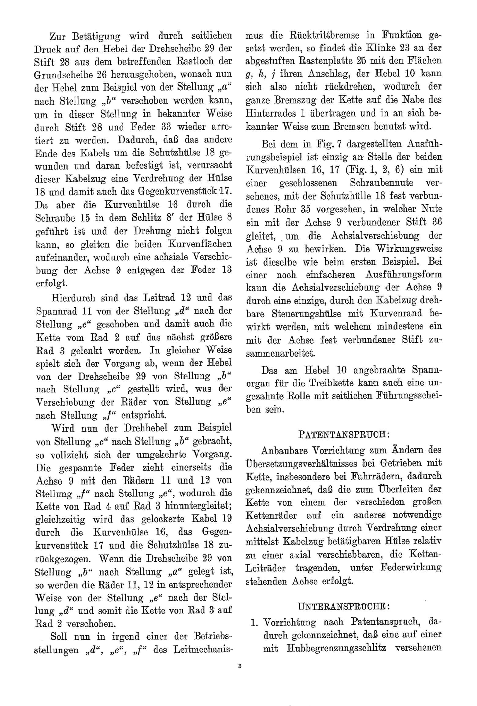 Swiss Patent 161,464 - Mercier scan 3 main image