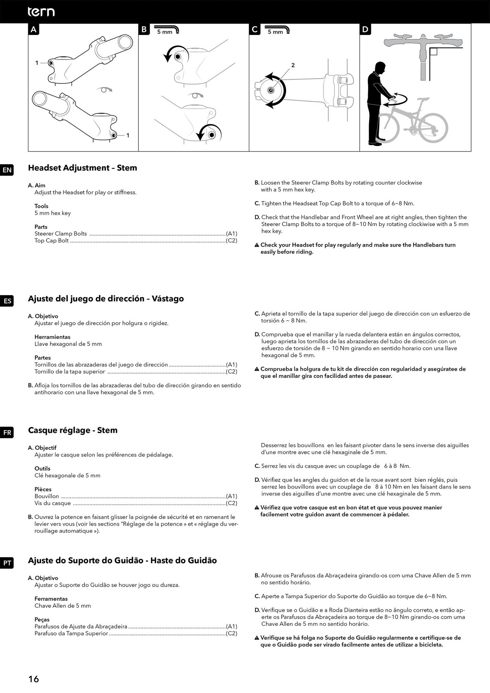 Tern - Service Instructions page 016 main image