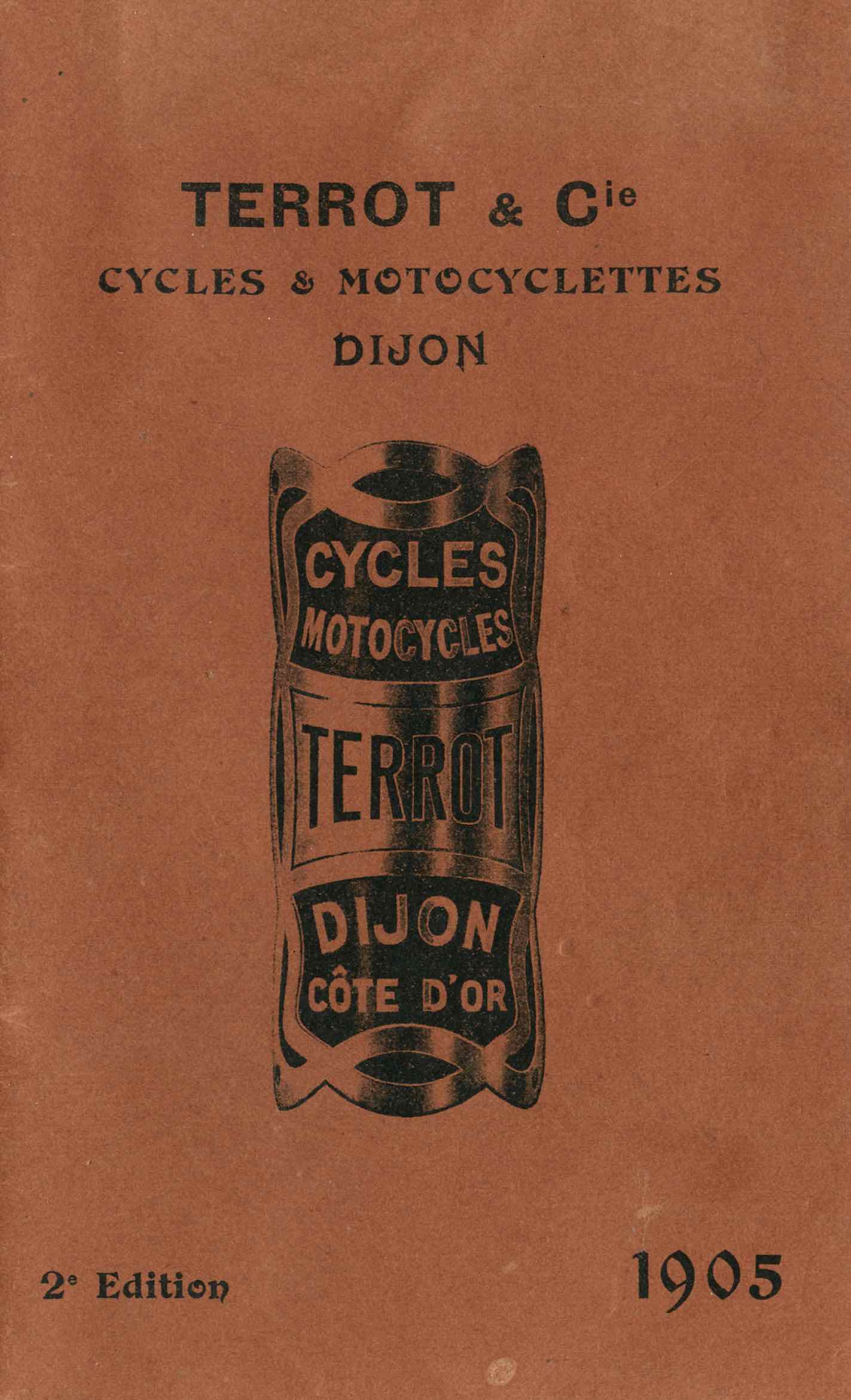 Terrot & Cie - Cycles & Motorcyclettes 1905 front cover main image