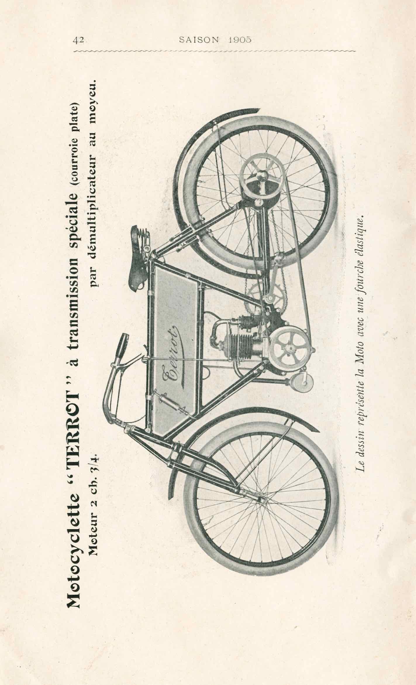 Terrot & Cie - Cycles & Motorcyclettes 1905 page 42 main image