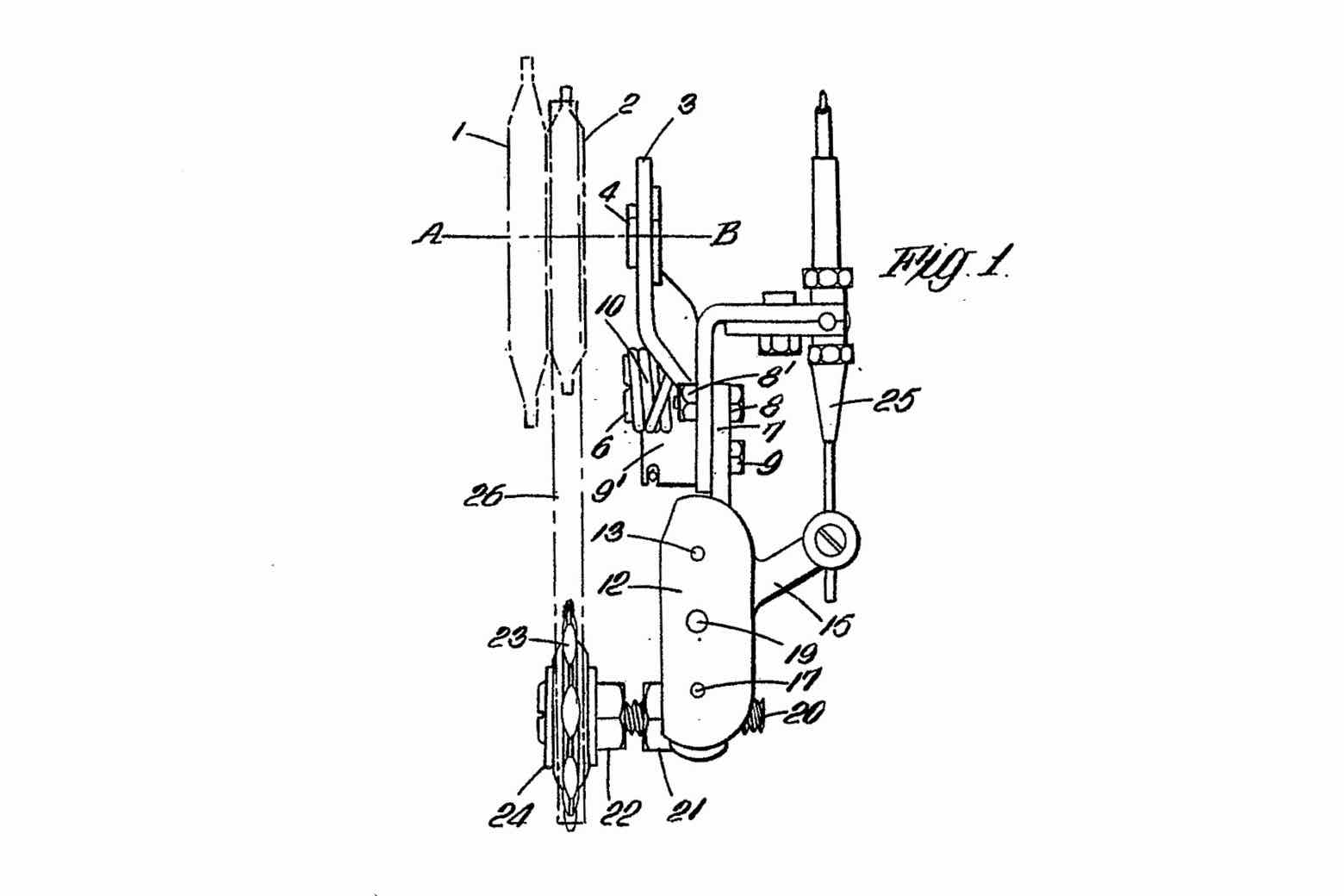 UK Patent 601,744 - Constrictor prototype main image