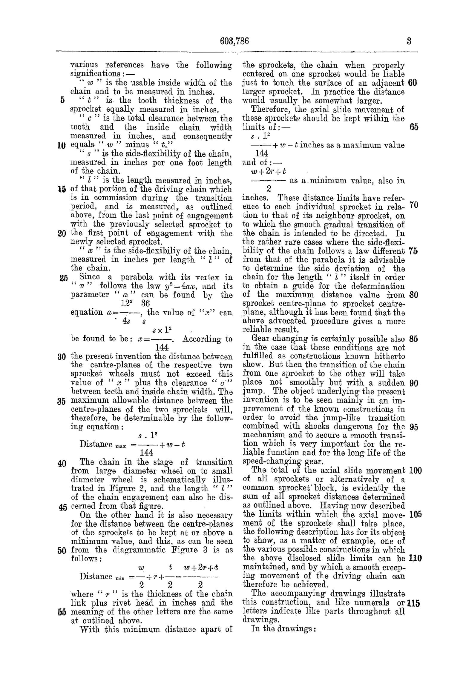 UK Patent 603,786 - TriVelox scan 003 main image