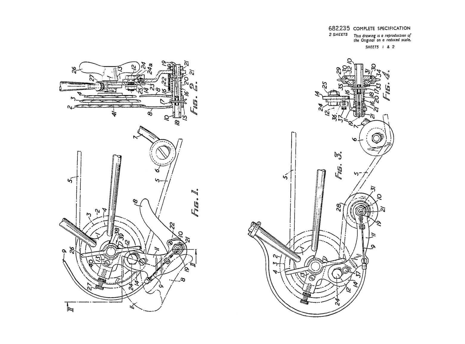 UK Patent 682,235 - Sturmey-Archer scan 8 main image