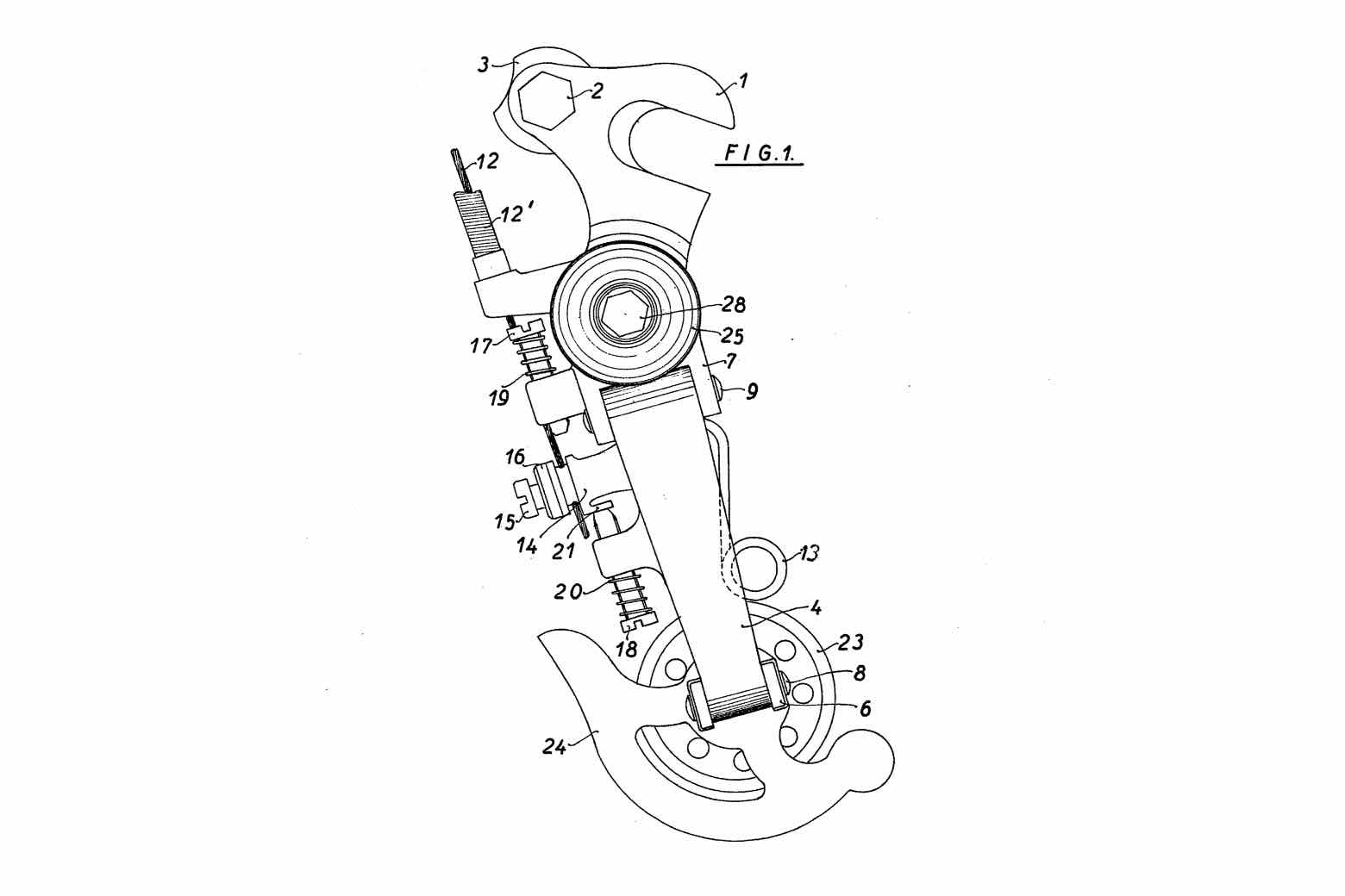 UK Patent 726,801 - Campagnolo main image