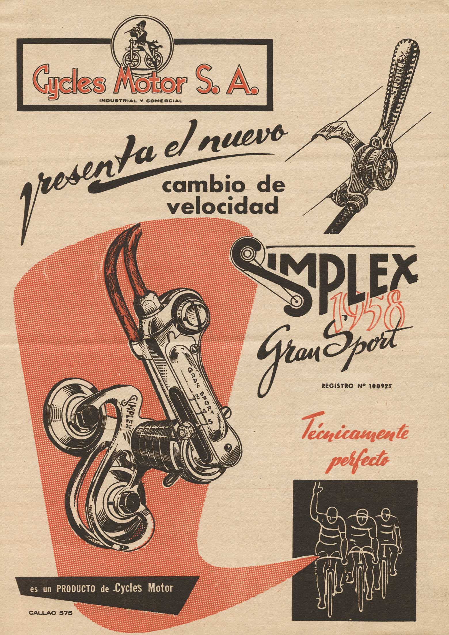 Unknown Argentinian magazines - Simplex advert main image