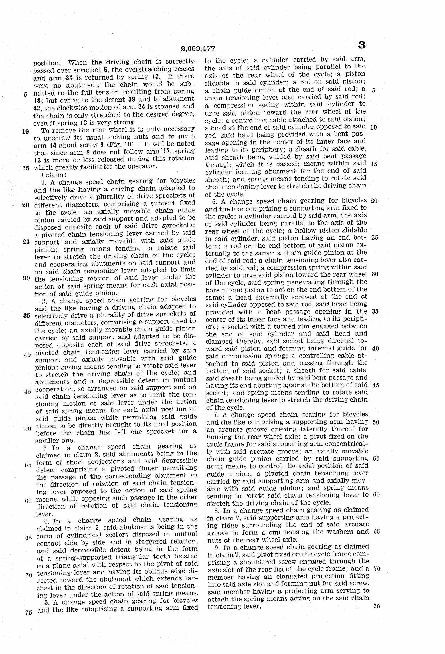 US Patent 2,099,477 - Rota scan 3 main image