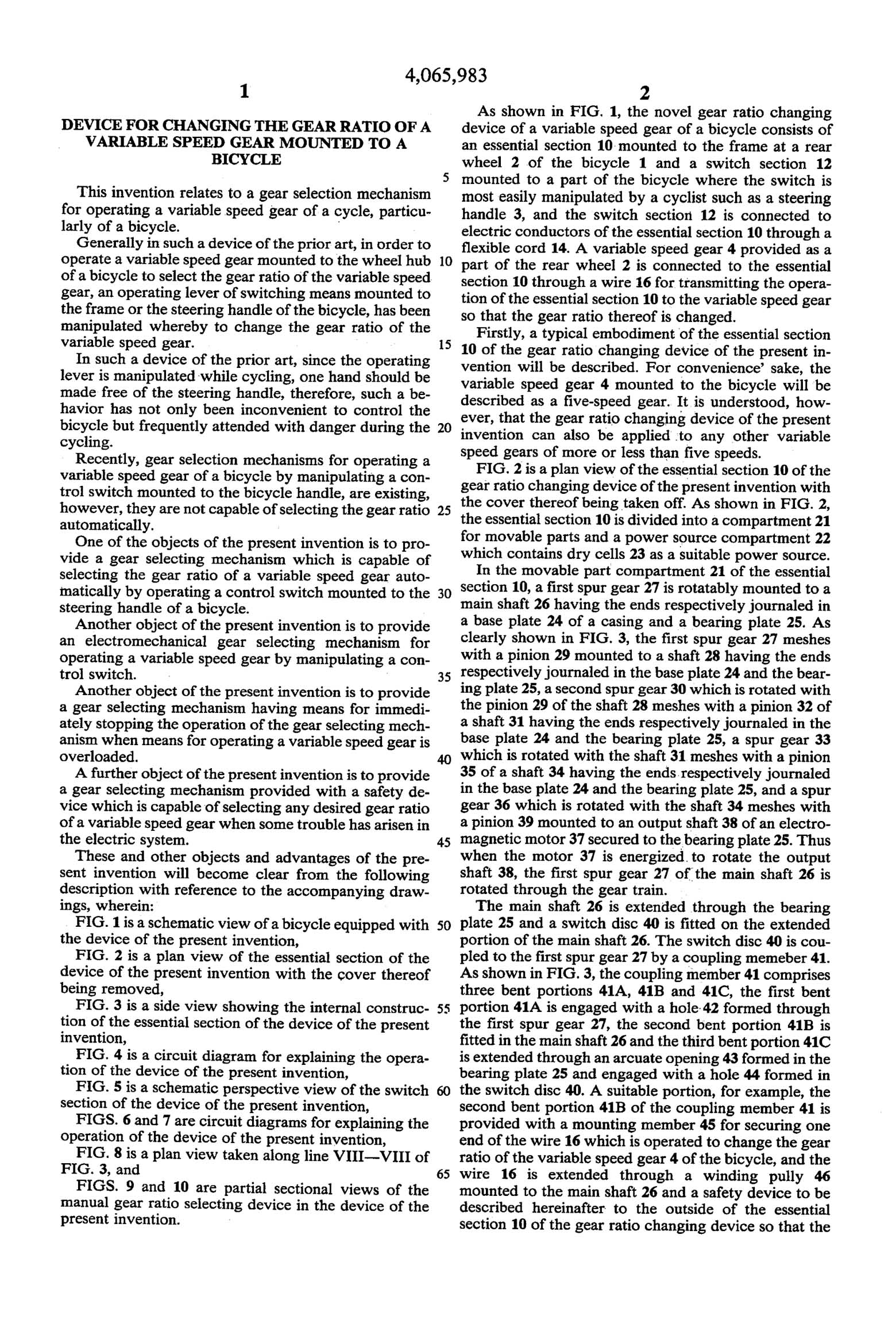 US Patent 4,065,983 - Maruishi scan 02 main image