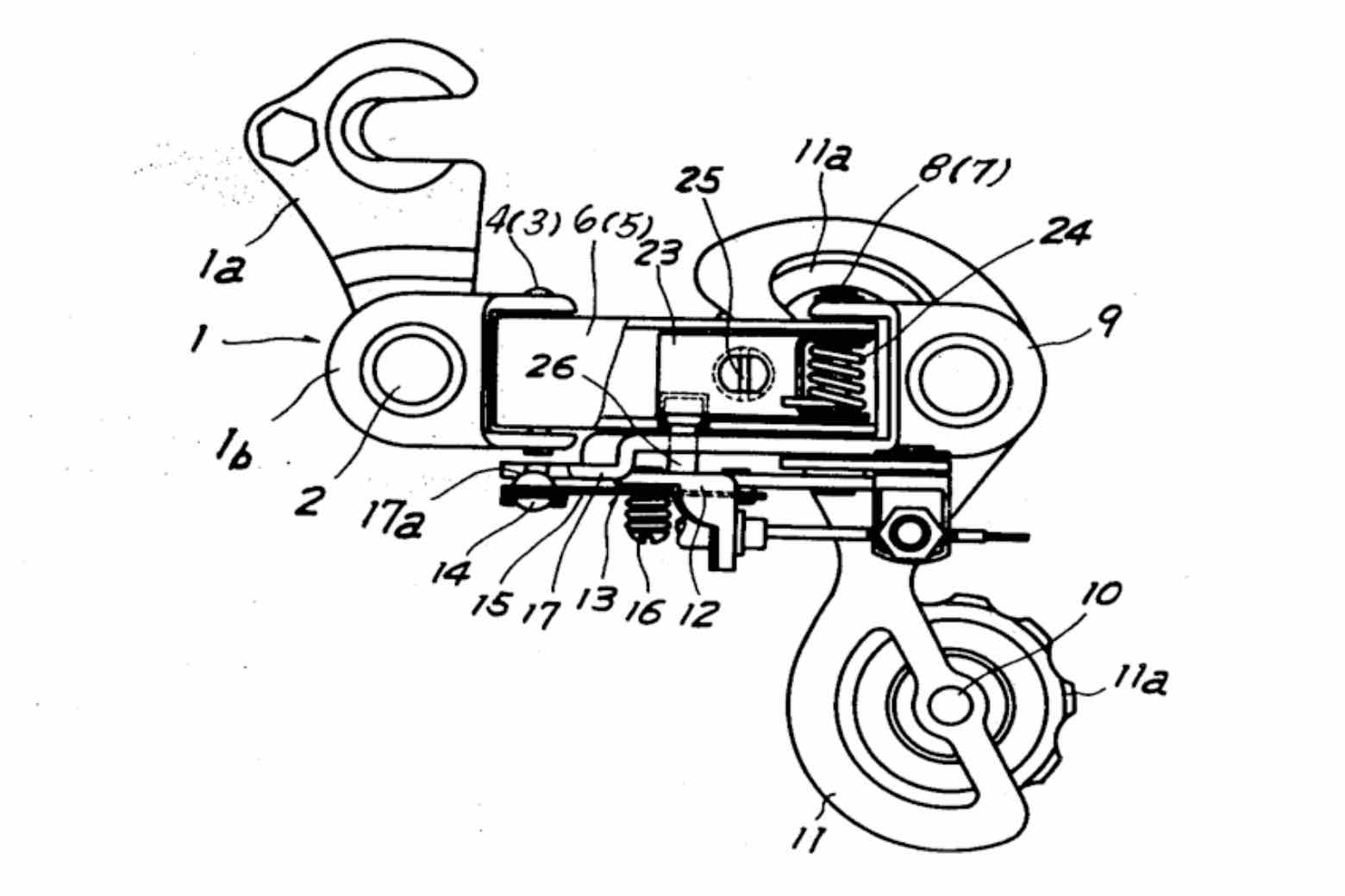 US Patent 4,132,119 - Shimano Positron main image
